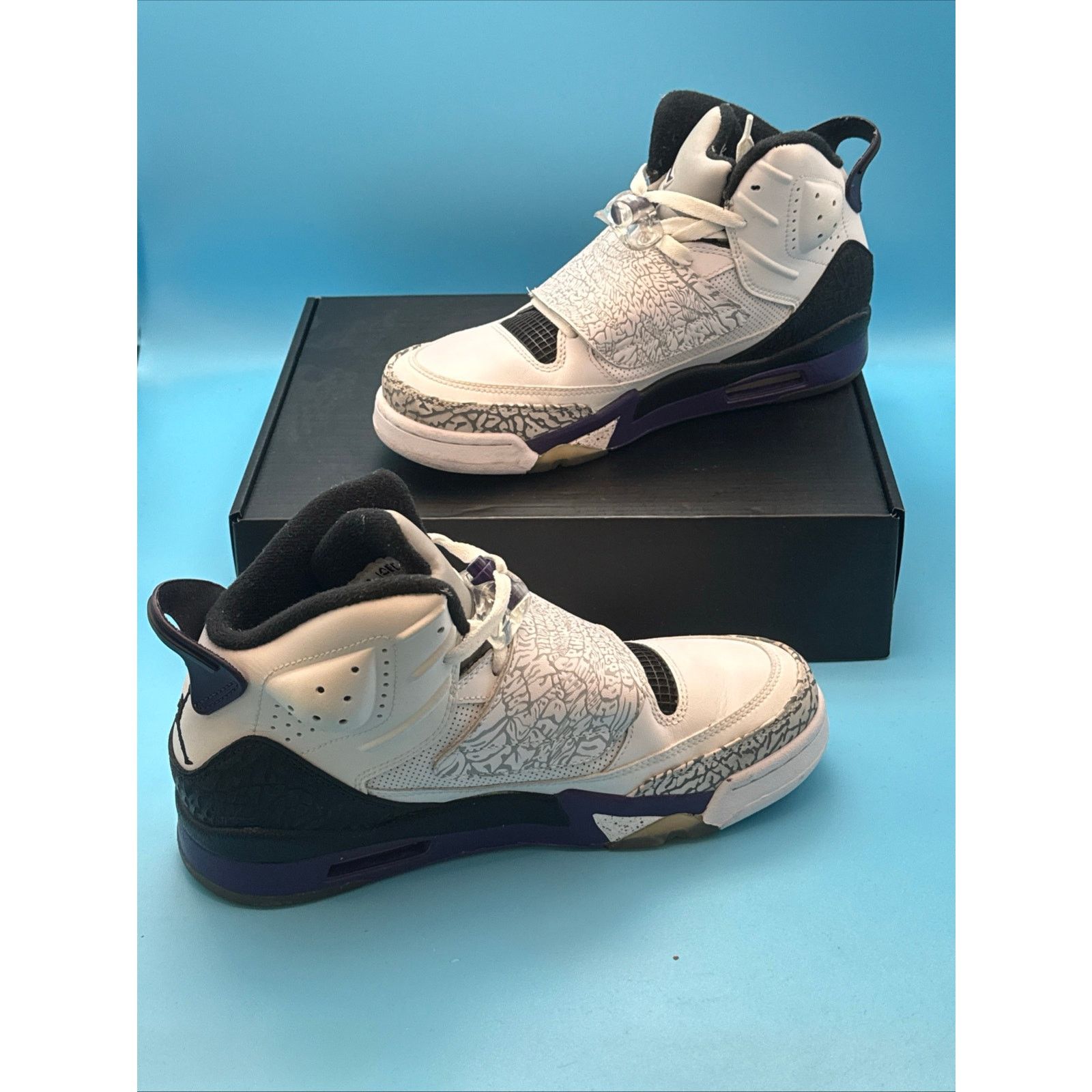 Jordan Brand Jordan Son of Mars 2011 Club Purple m8.5 w10 Size US 8.5 / EU 41-42 - 6 Thumbnail