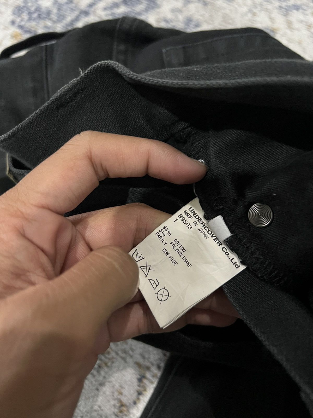Undercover Undercover Knee Breaker Skinny Stretch Denim Size US 29 - 9 Thumbnail