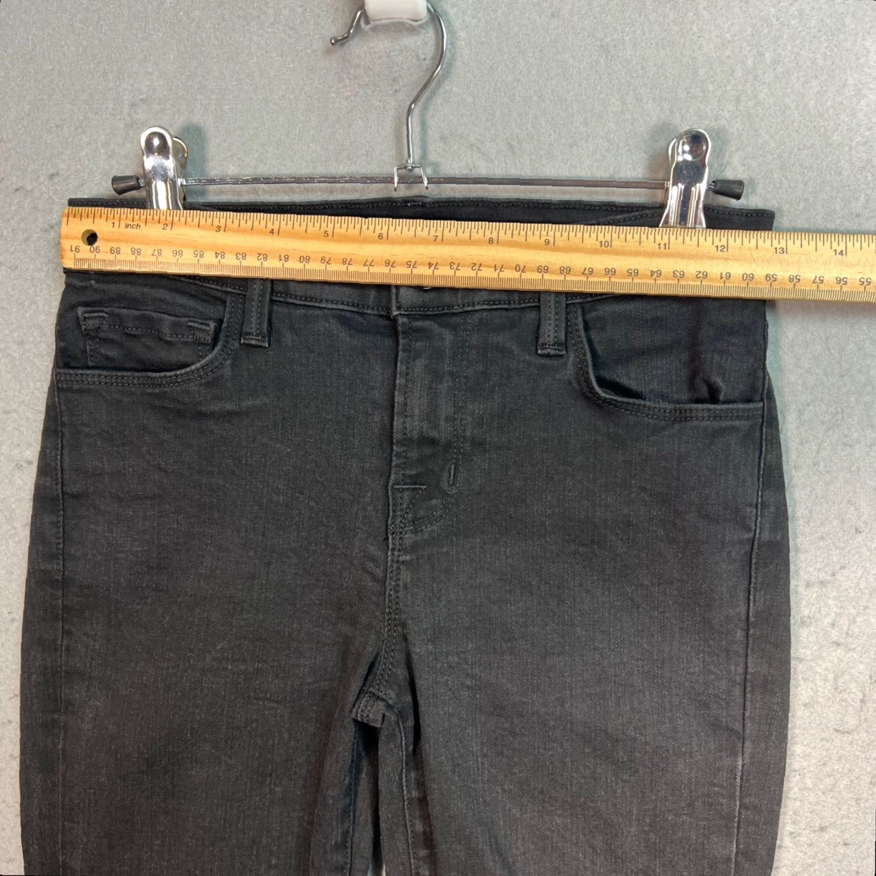 J Brand J Brand Vanity Jeans Skinny Womens Size 26 Black Denim Adult Womens 26 Jeans Size 26" / US 2 / IT 38 - 6 Thumbnail