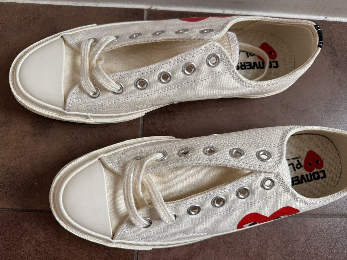 Comme des Garcons PLAY × Converse Converse X CDG Size US 8.5 / EU 41-42 - 3 Thumbnail