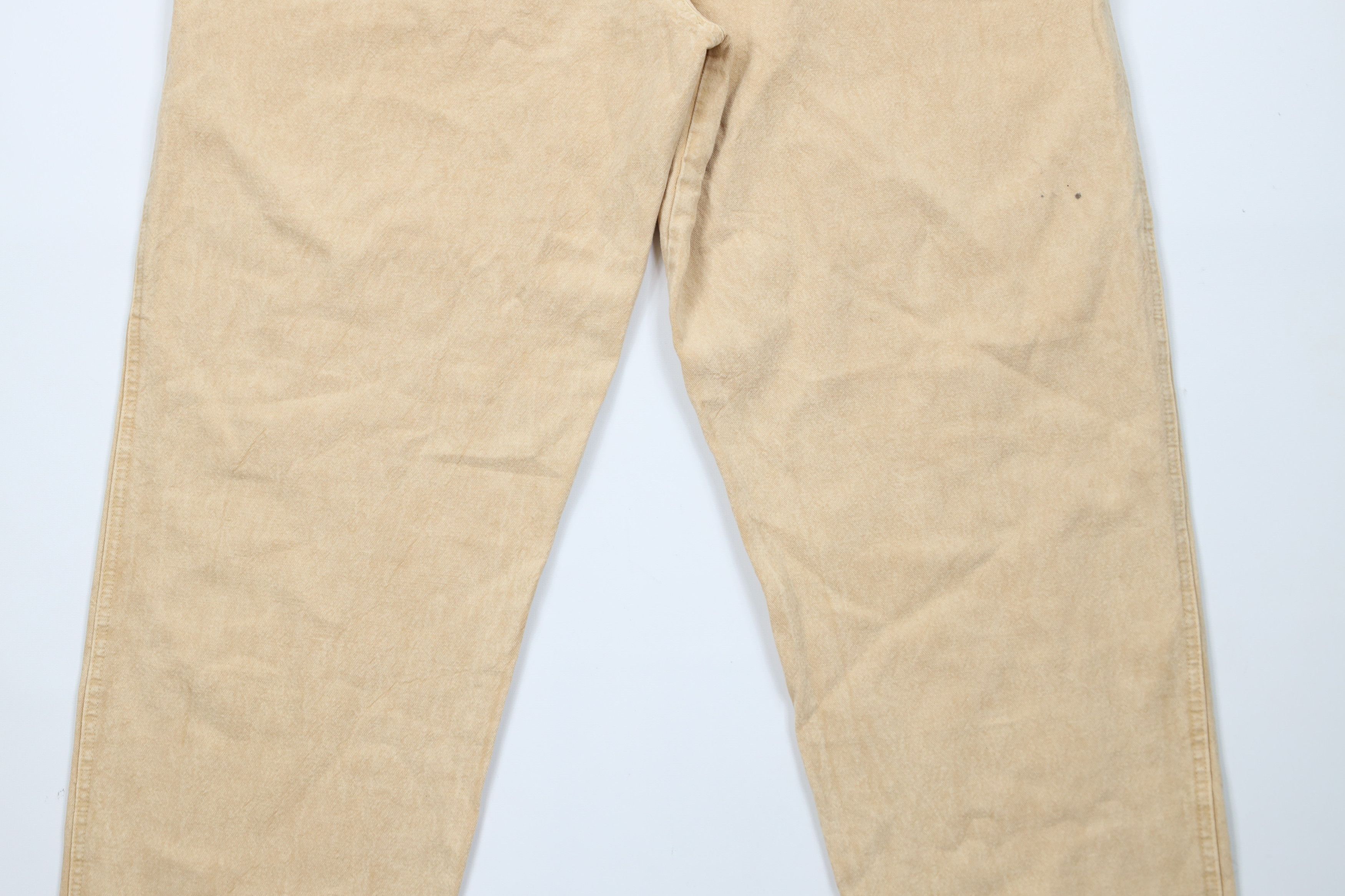Vintage Vintage 90s Streetwear Stonewash Tapered Leg Canvas Pants Size US 34 / EU 50 - 10 Thumbnail