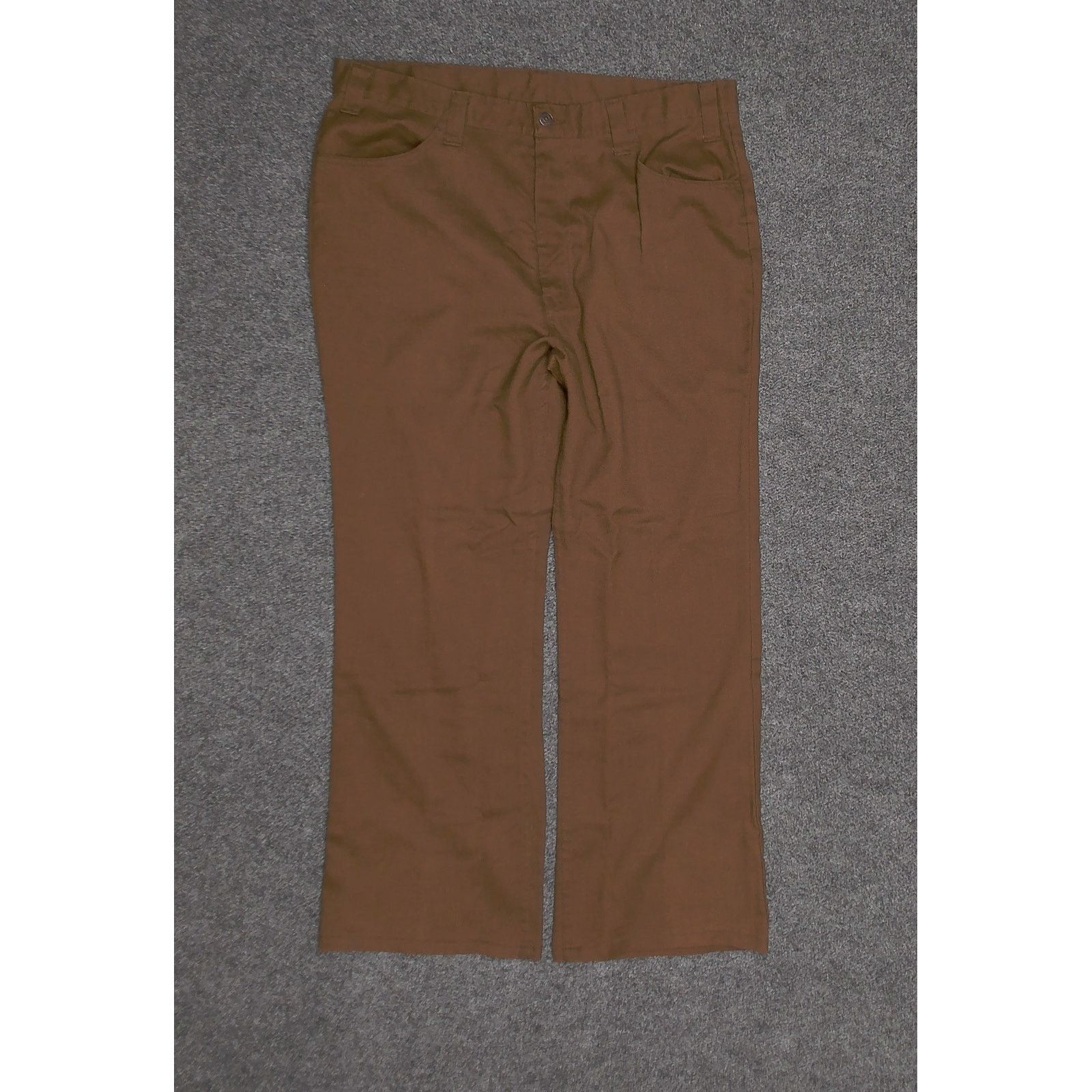 Levi's Vintage 70s Levis For Men Black Tab Brown Pants 38x29 Size US 38 / EU 54 - 3 Thumbnail