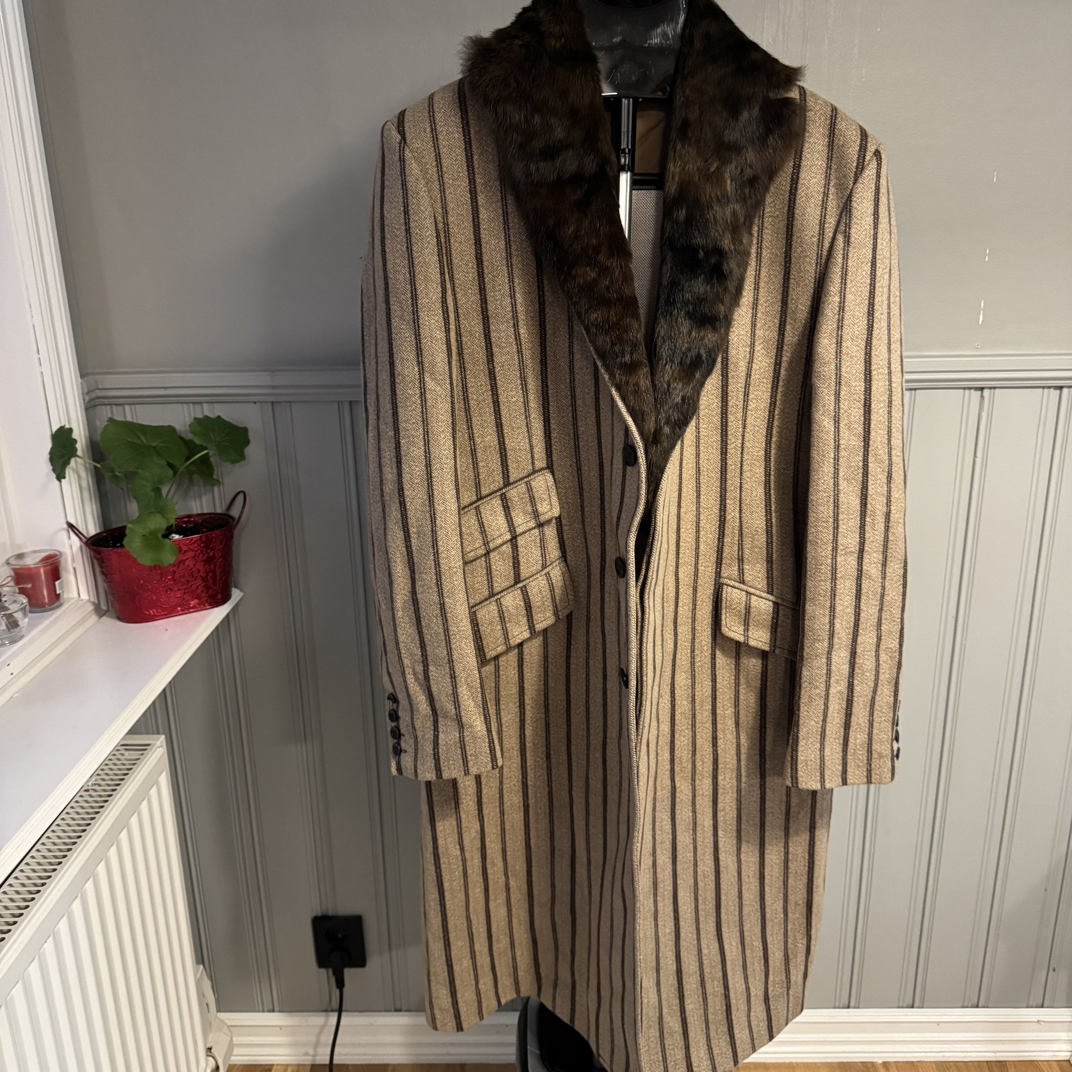 Just Cavalli Just Cavalli Wool Coat Size XL / US 12-14 / IT 48-50 - 1 Thumbnail