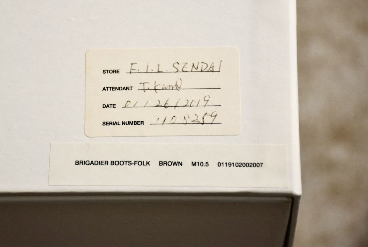 Visvim Visvim 19ss Brigadier Boots Folk（horsehdie），M10.5 Brown Size US 10.5 / EU 43-44 - 13 Thumbnail