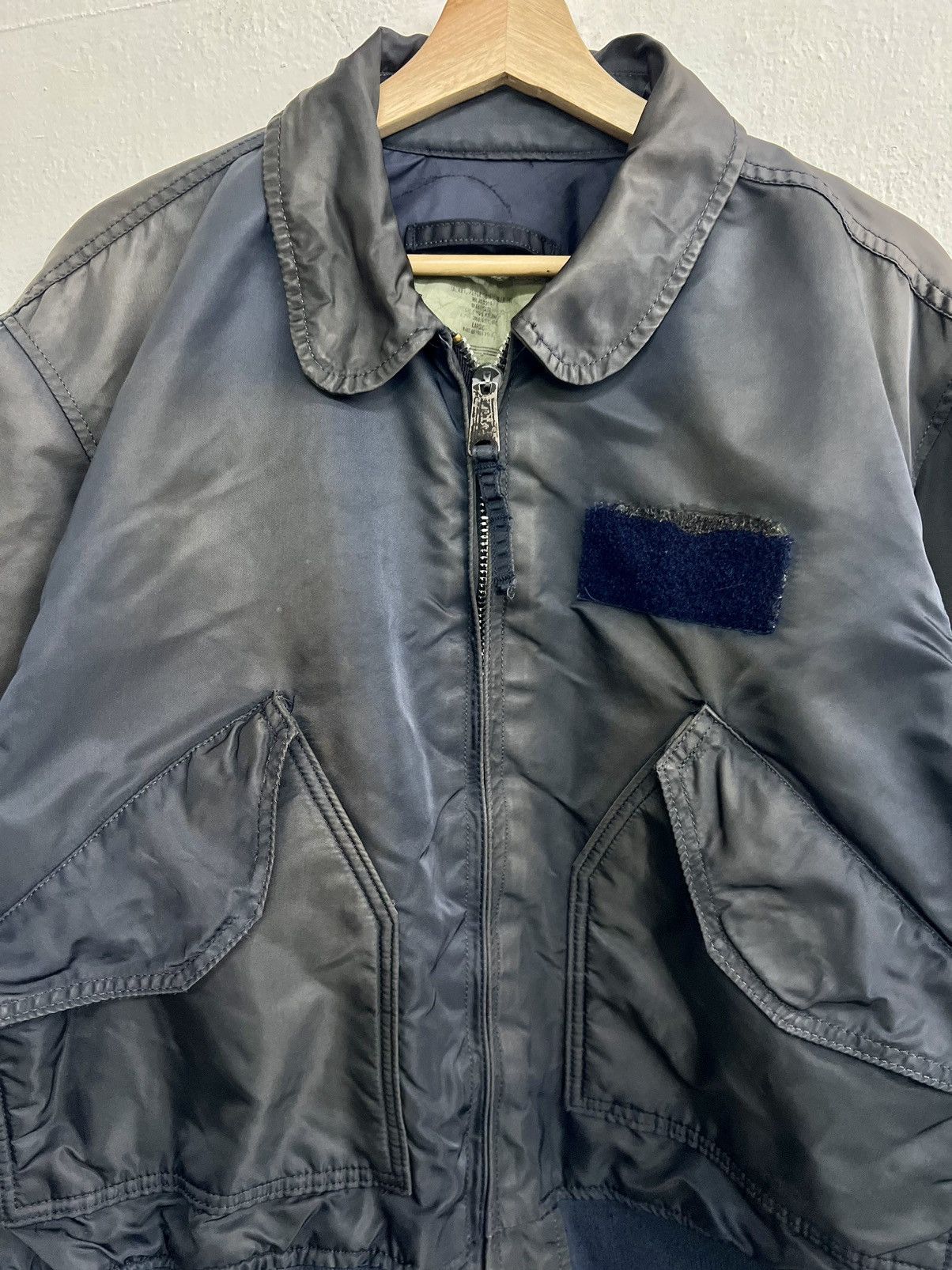 Alpha Industries VINTAGE 90s ALPHA INDUSTRIES CWU-45 BOMBER JACKET Size US L / EU 52-54 / 3 - 3 Thumbnail