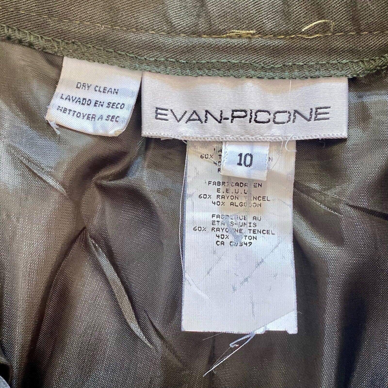 Evan Picone Evan Picone Vintage Green Trousers Pants Women 8 / 10 Medium Size 30" / US 8 / IT 44 - 12 Thumbnail
