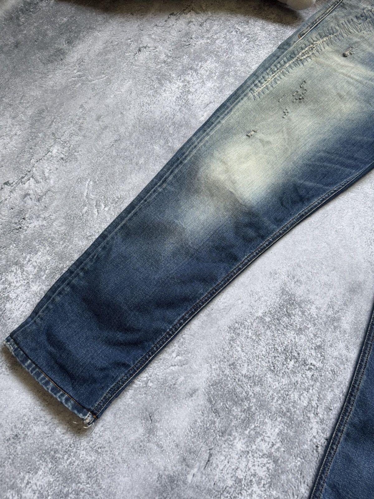Diesel Vintage Y2K Diesel Distressed Jeans Size US 31 - 6 Thumbnail