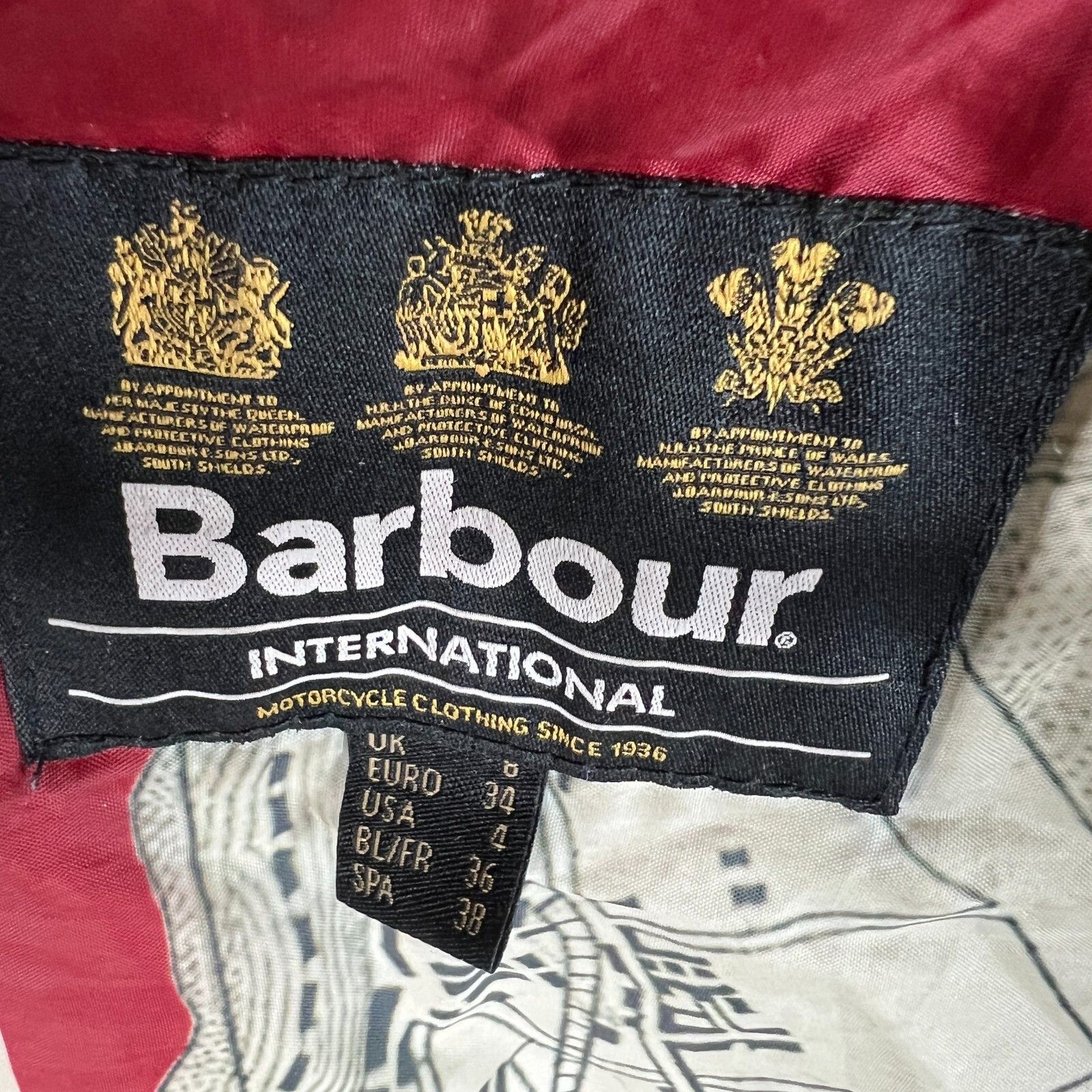 Barbour Barbour International Waxed Jacket Women's Size 4 Brown ` Size S / US 4 / IT 40 - 19 Thumbnail