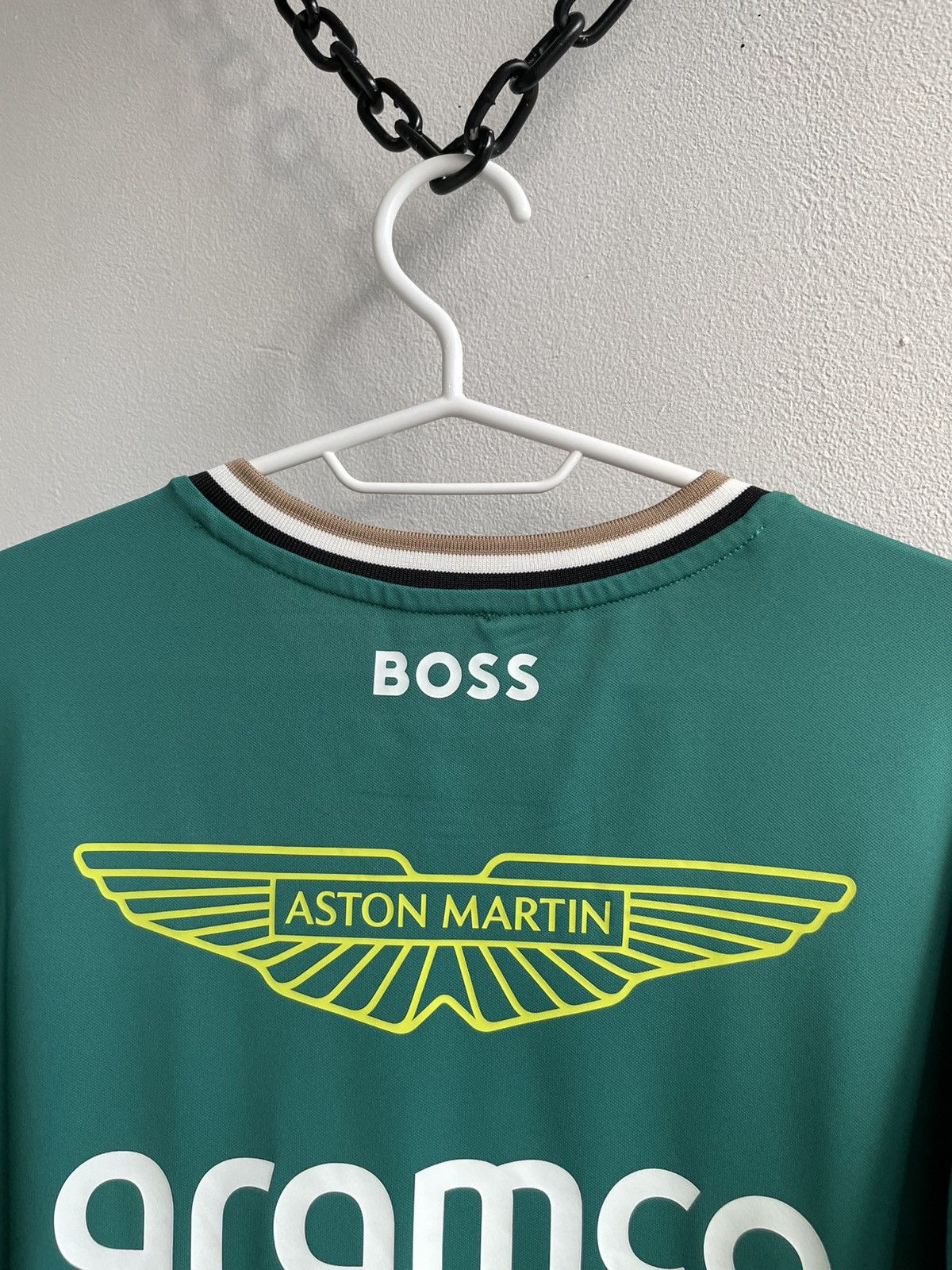 Formula 1 Aston Martin F1 Team Fernando Alonso #14 Aramco T-Shirt Tee Size US L / EU 52-54 / 3 - 9 Thumbnail