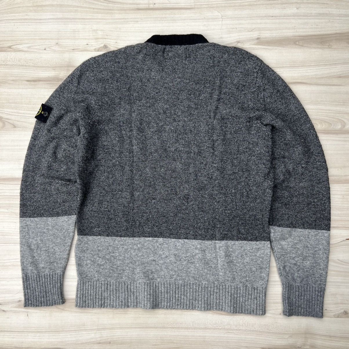 Stone Island Stone Island Multi Colour Block Soft Knit Crewneck Size US XXL / EU 58 / 5 - 6 Thumbnail