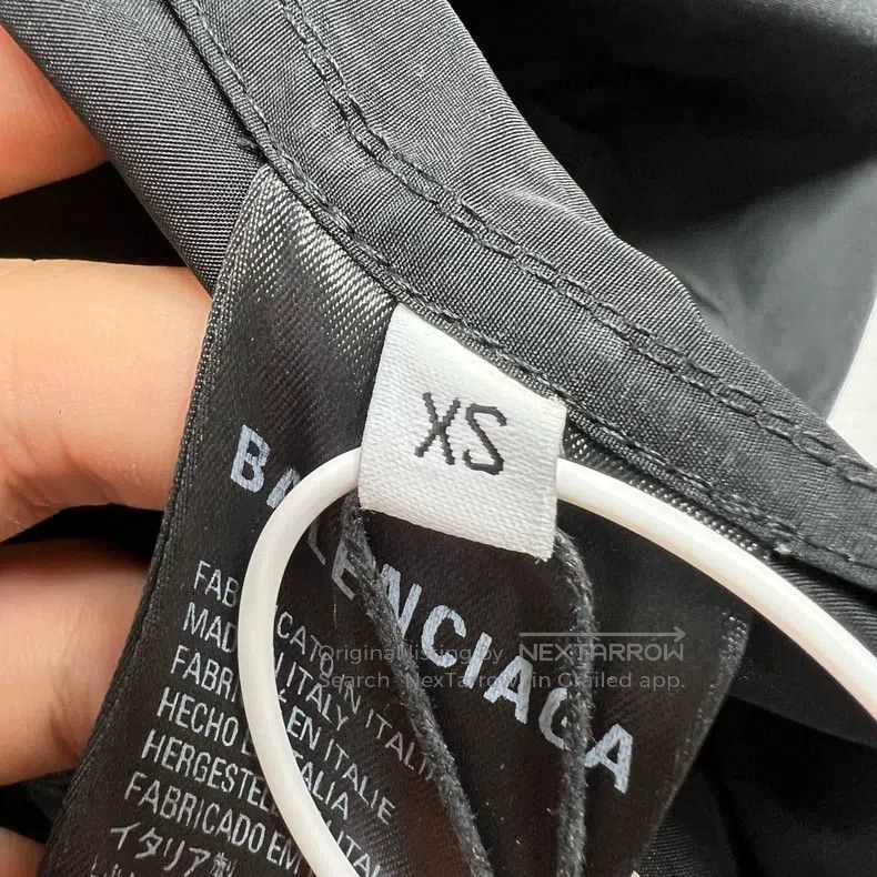 Balenciaga Balenciaga Coke Tape Printed Hooded Zipper Windbreaker Jac Size US XS / EU 42 / 0 - 5 Thumbnail
