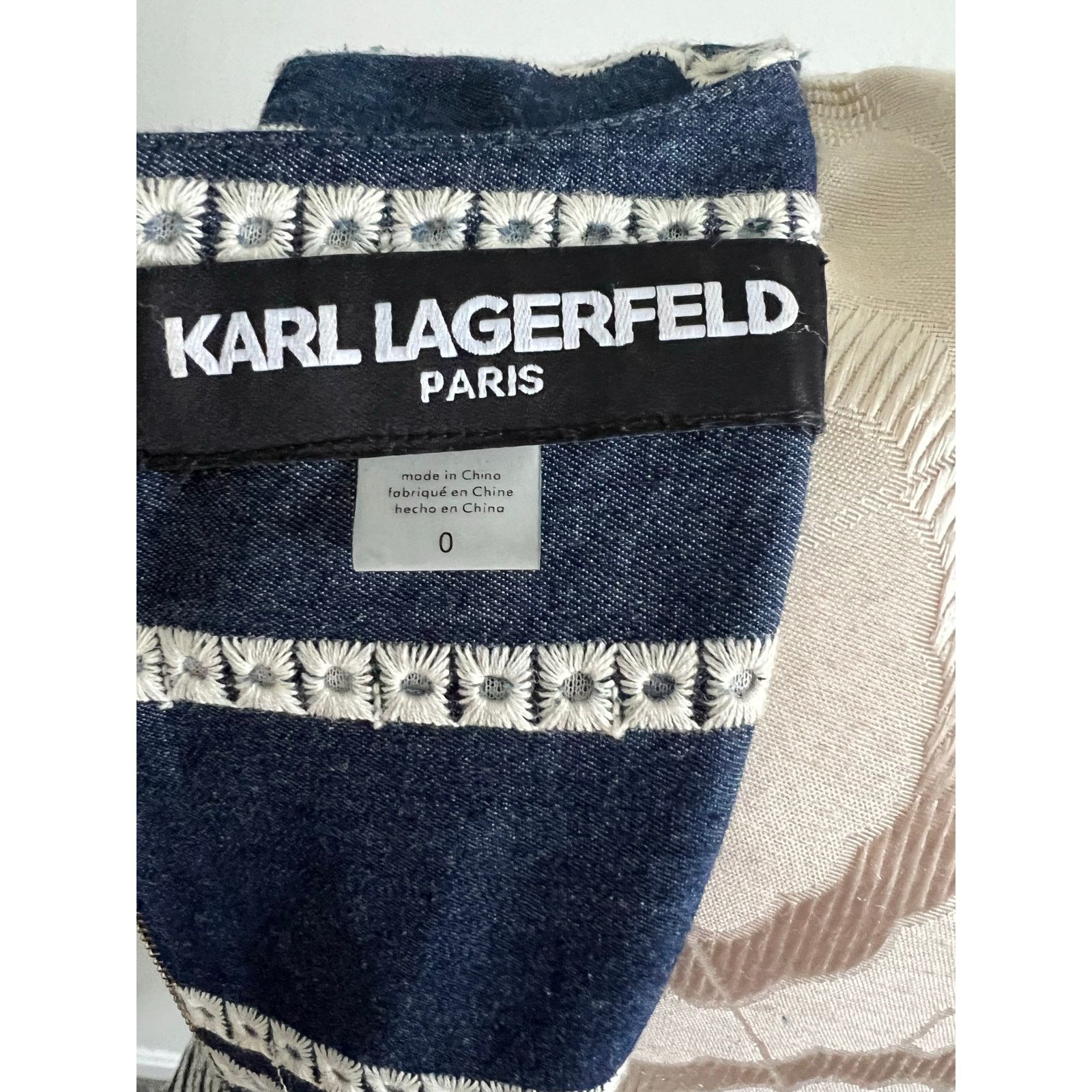 Karl Lagerfeld Karl Lagerfeld Paris Sleeveless Knee Length Shift Dress SZ 0 Size XS / US 0-2 / IT 36-38 - 5 Thumbnail
