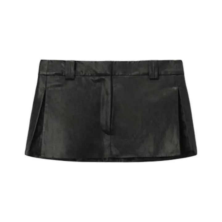 Alexander Wang Alexander Wang Black Side-Slit Casual Shorts 0079 Size 28" / US 6 / IT 42 - 1 Thumbnail