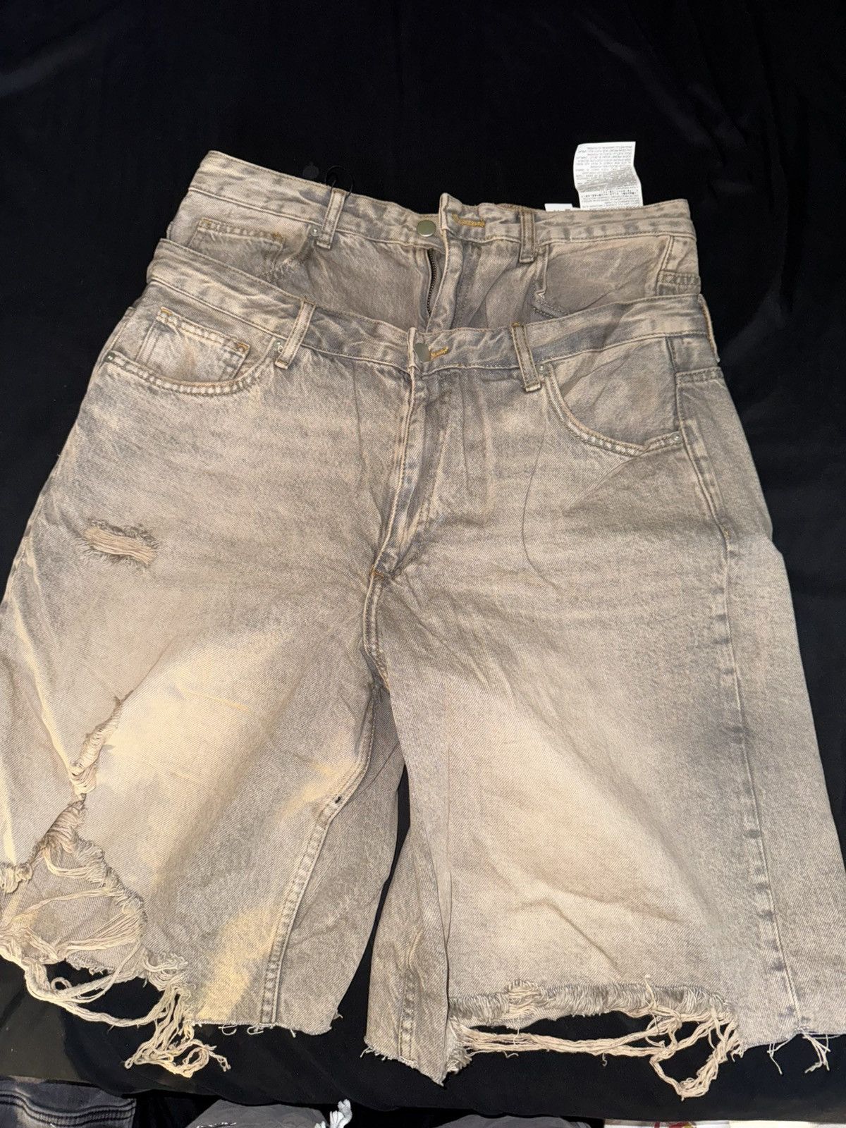 Zara Zara Jean Shorts Size US 32 / EU 48 - 1 Thumbnail