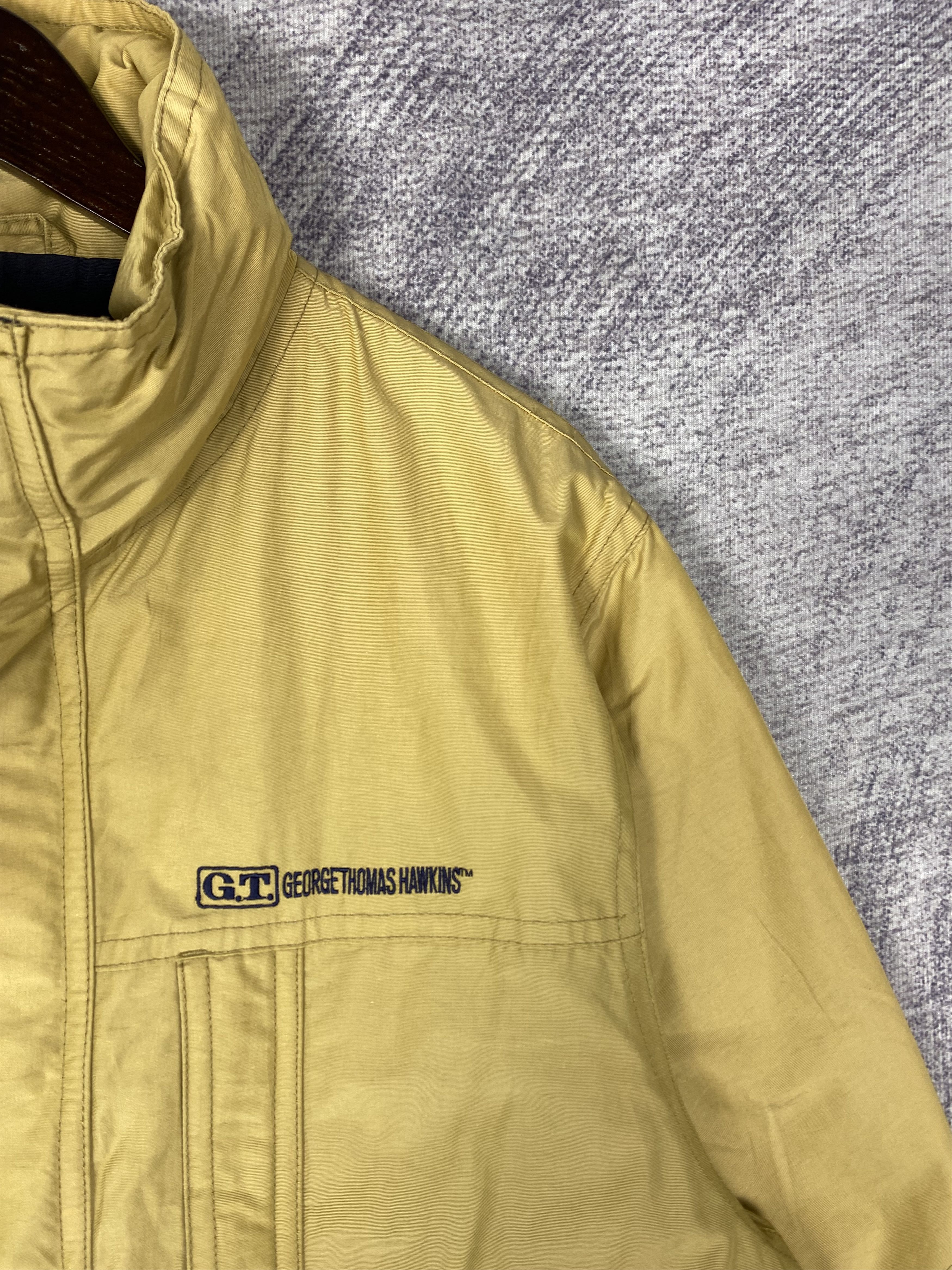 Japanese Brand Vintage George Thomas Hawkins Full Zip Utility Jacket Size US L / EU 52-54 / 3 - 3 Thumbnail