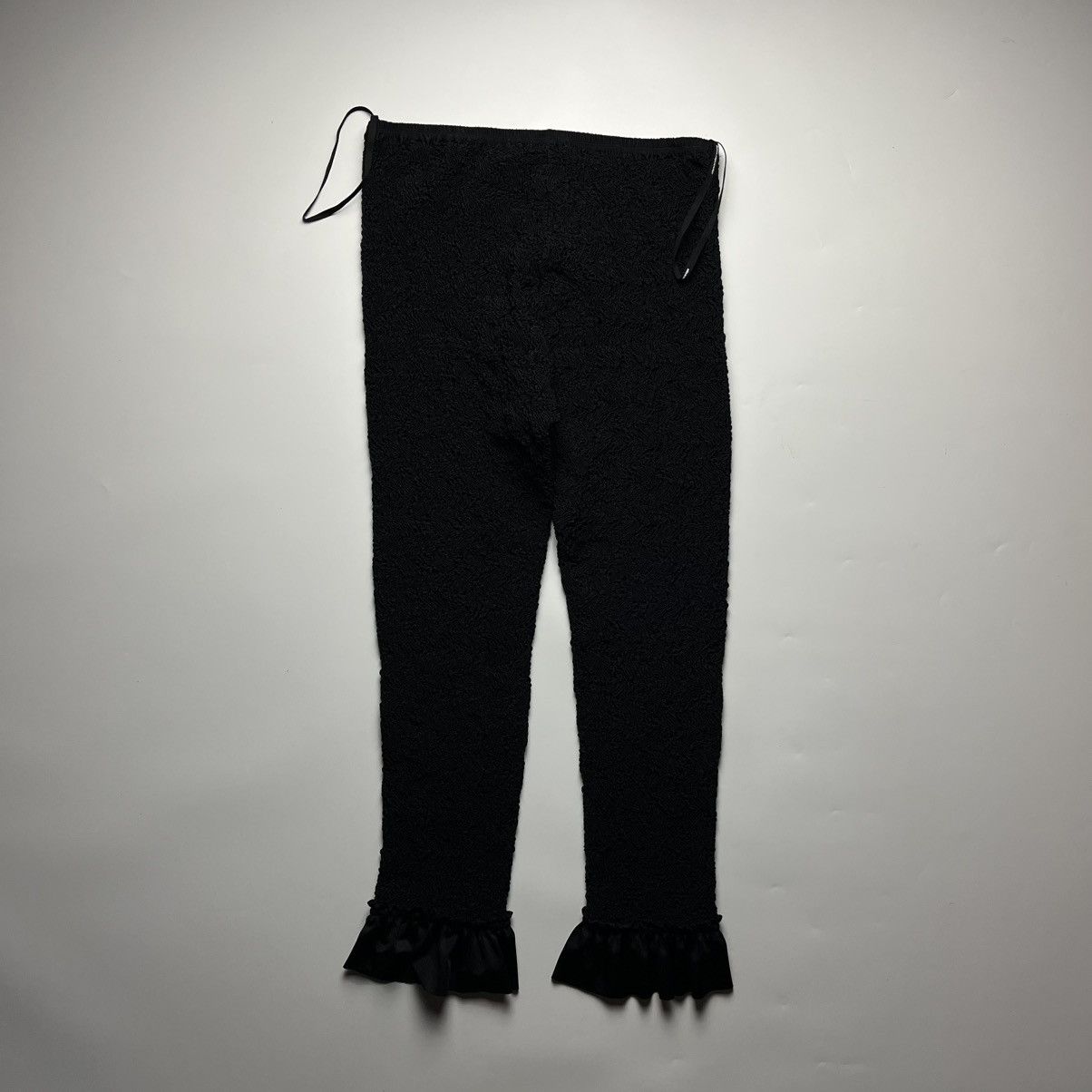 Alexander Wang Alexander Wang Ruched Ruffle-Trim Leggings Size 30" / US 8 / IT 44 - 2 Thumbnail
