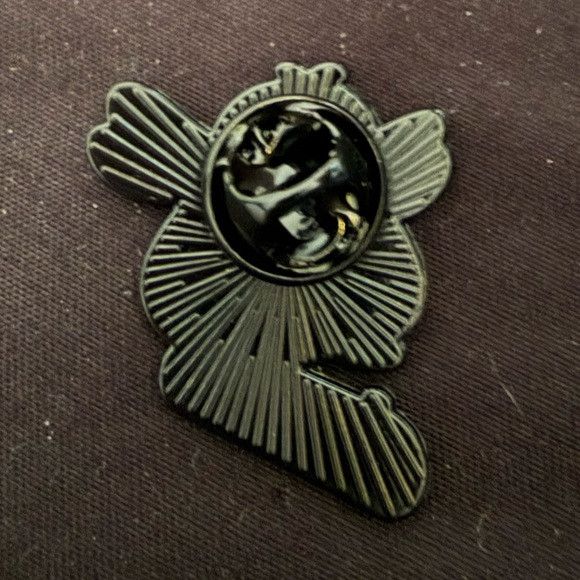 Other Yellow Duck Skateboarding Chick Doing a Kick Flip Enamel Pin Size ONE SIZE - 2 Thumbnail