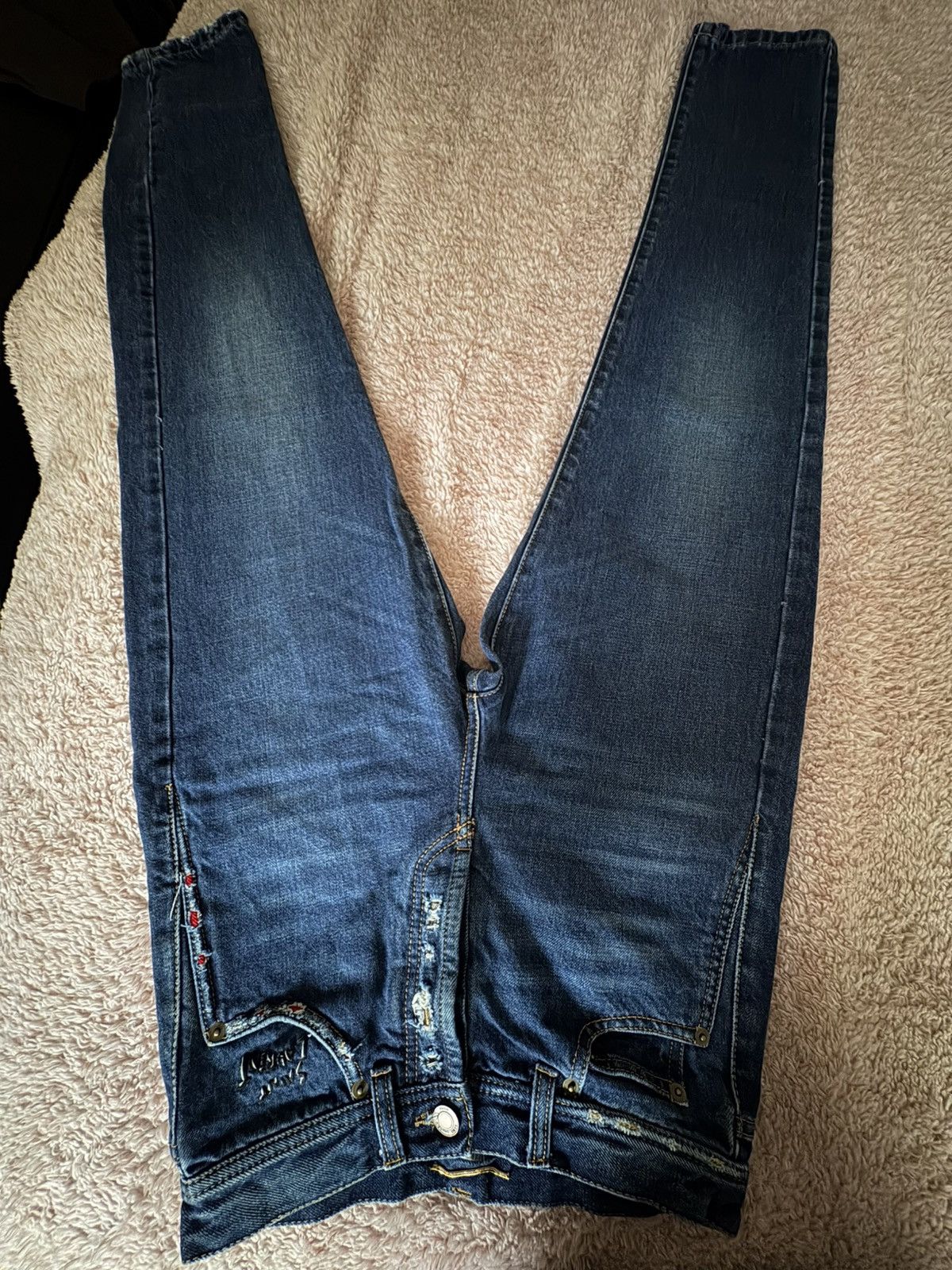 Saint Laurent Paris Saint Laurent Jeans Paris Size 24" / US 00 / IT 34 - 5 Thumbnail