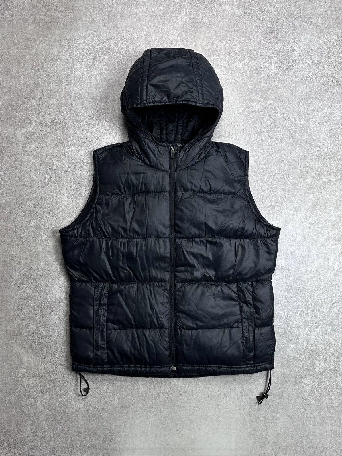 Nike Vintage Nike Puffer Down Jacket Hooded Rare Y2K L Size US L / EU 52-54 / 3 - 1 Thumbnail