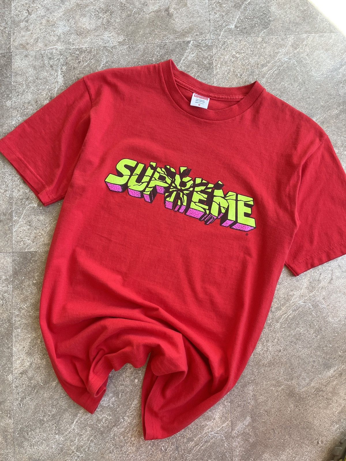 Supreme Supreme “Hulk” Smash Tee FW08 M Size US M / EU 48-50 / 2 - 5 Thumbnail
