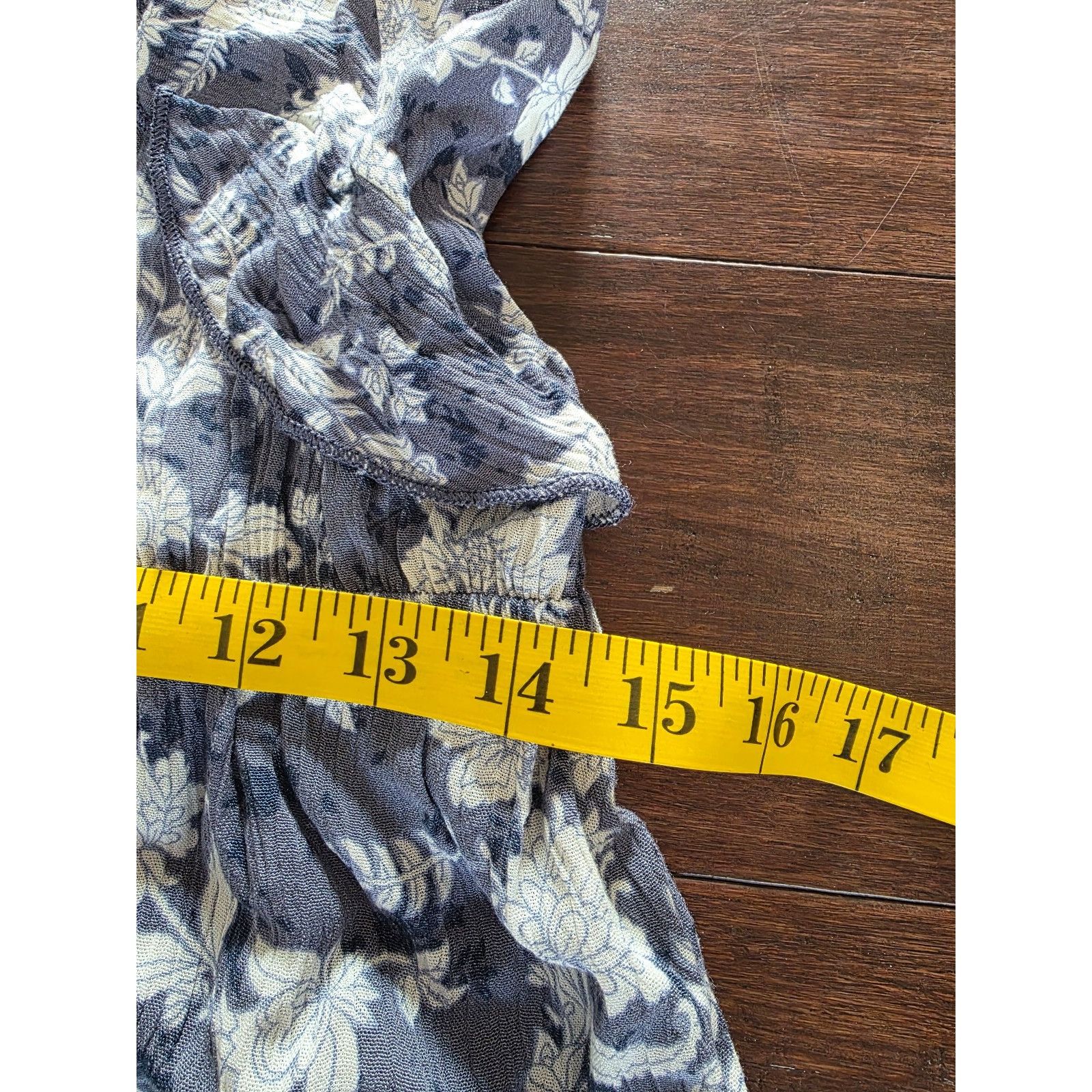 Other NWT Wallflower Junior's XL Mini Dress Fit & Flare Gray Blue Size XL / US 12-14 / IT 48-50 - 2 Thumbnail