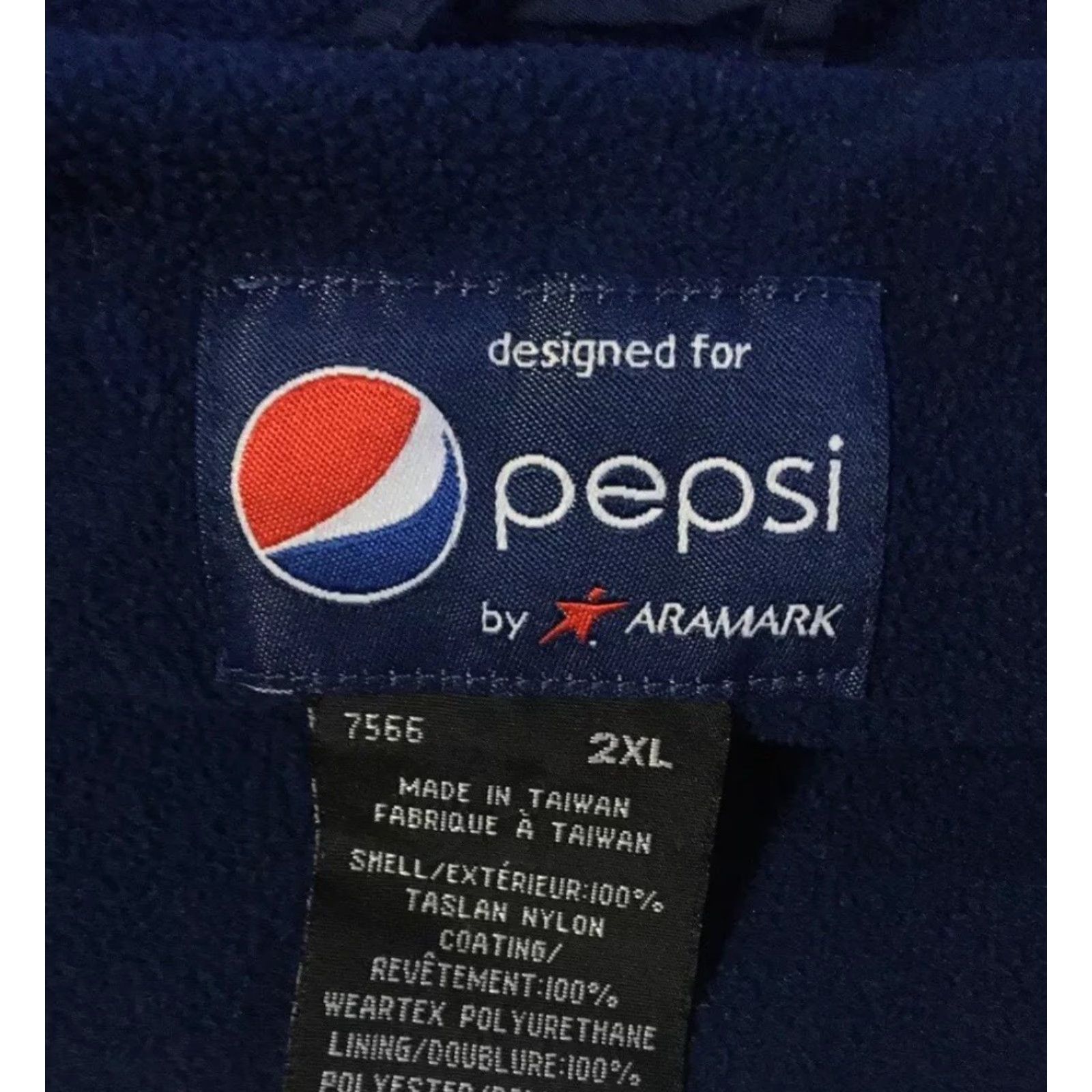 Vintage VINTAGE 90s Pepsi Soda Promo Jacket XXL Boxy Navy Blue Coca Cola Theme Grunge Bomber Jacket Men Large 2XL Size US XXL / EU 58 / 5 - 6 Thumbnail