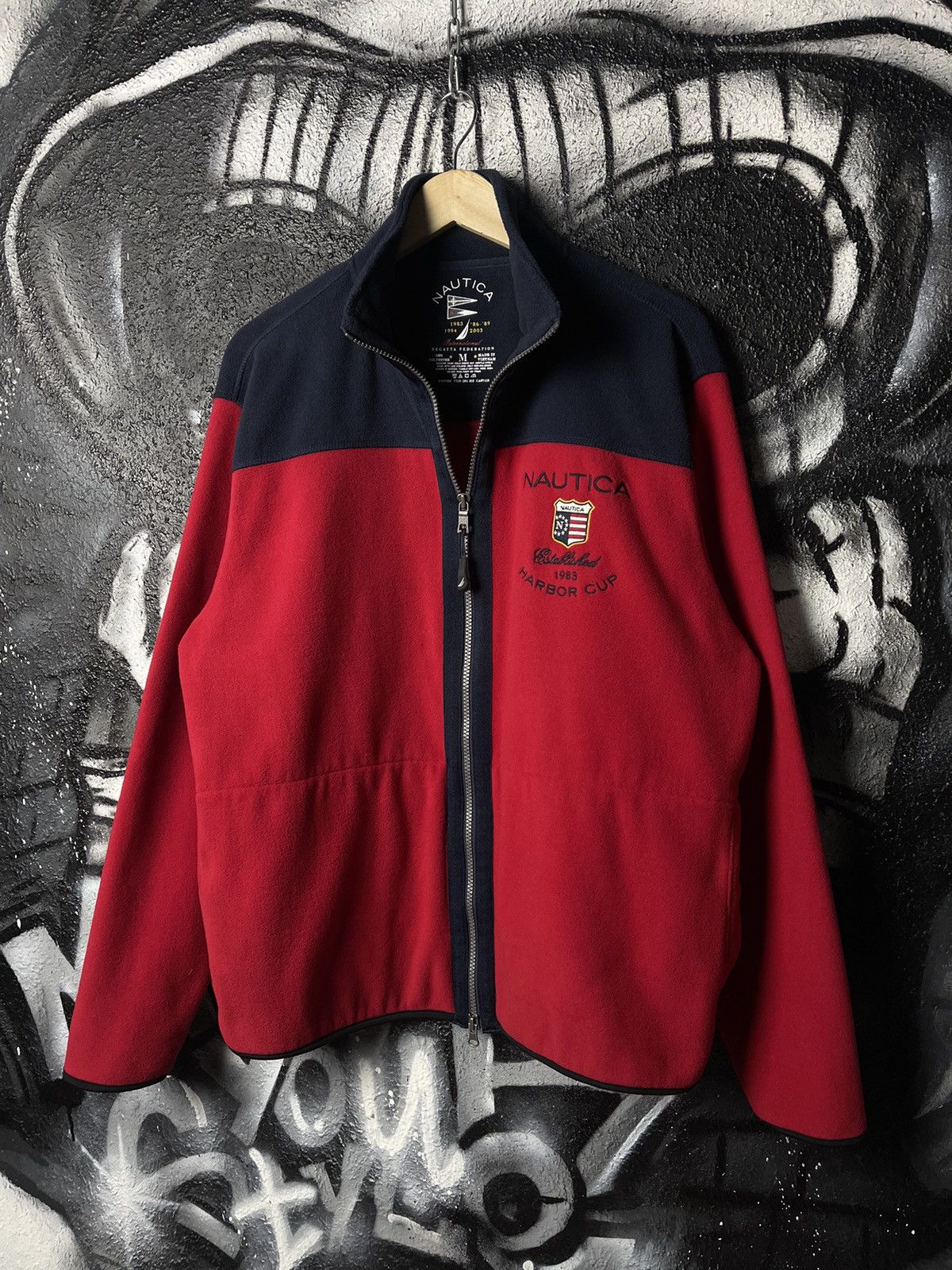 Nautica Nautica Established Harbor Cup Full Zip Fleece Jacket Size M Size US M / EU 48-50 / 2 - 1 Thumbnail