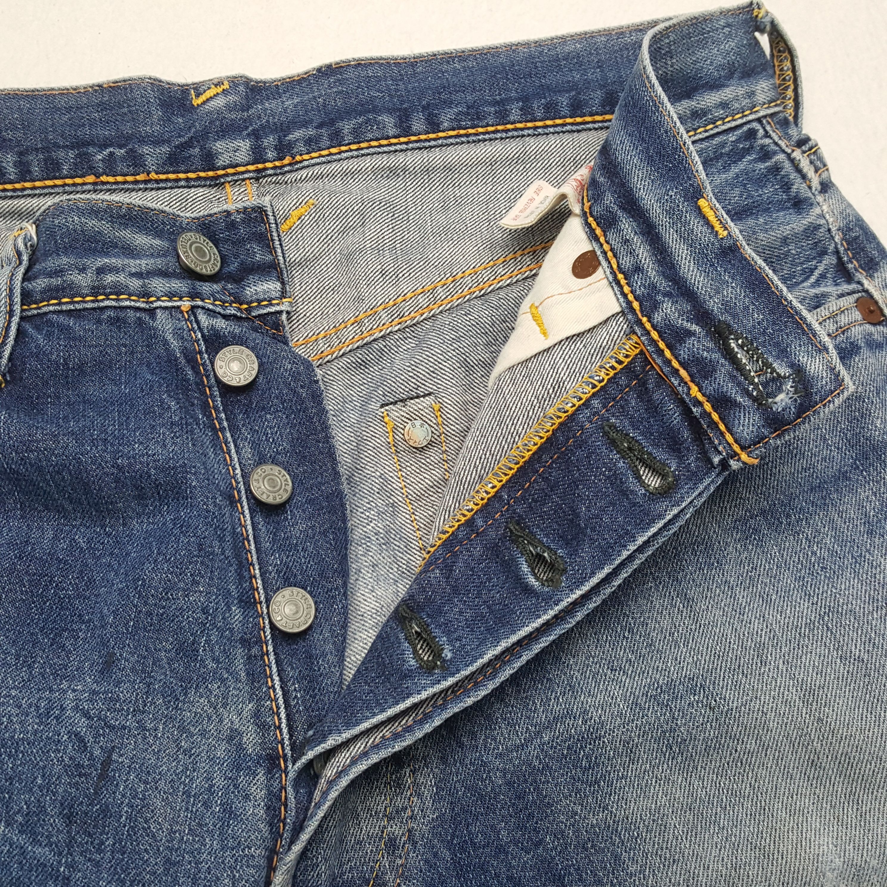 Evisu × Japanese Brand × Vintage EVISU Japanese Brand Streetwear Custom Daicock Jeans Size US 28 / EU 44 - 13 Thumbnail
