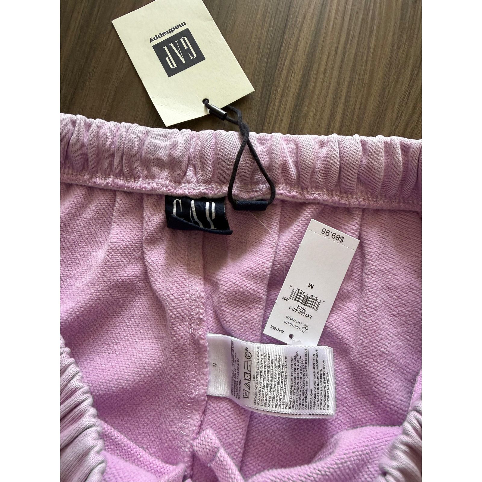 Gap Gap x Madhappy Straight Leg Sweatpants Pink NWT Size 30" / US 8 / IT 44 - 2 Thumbnail