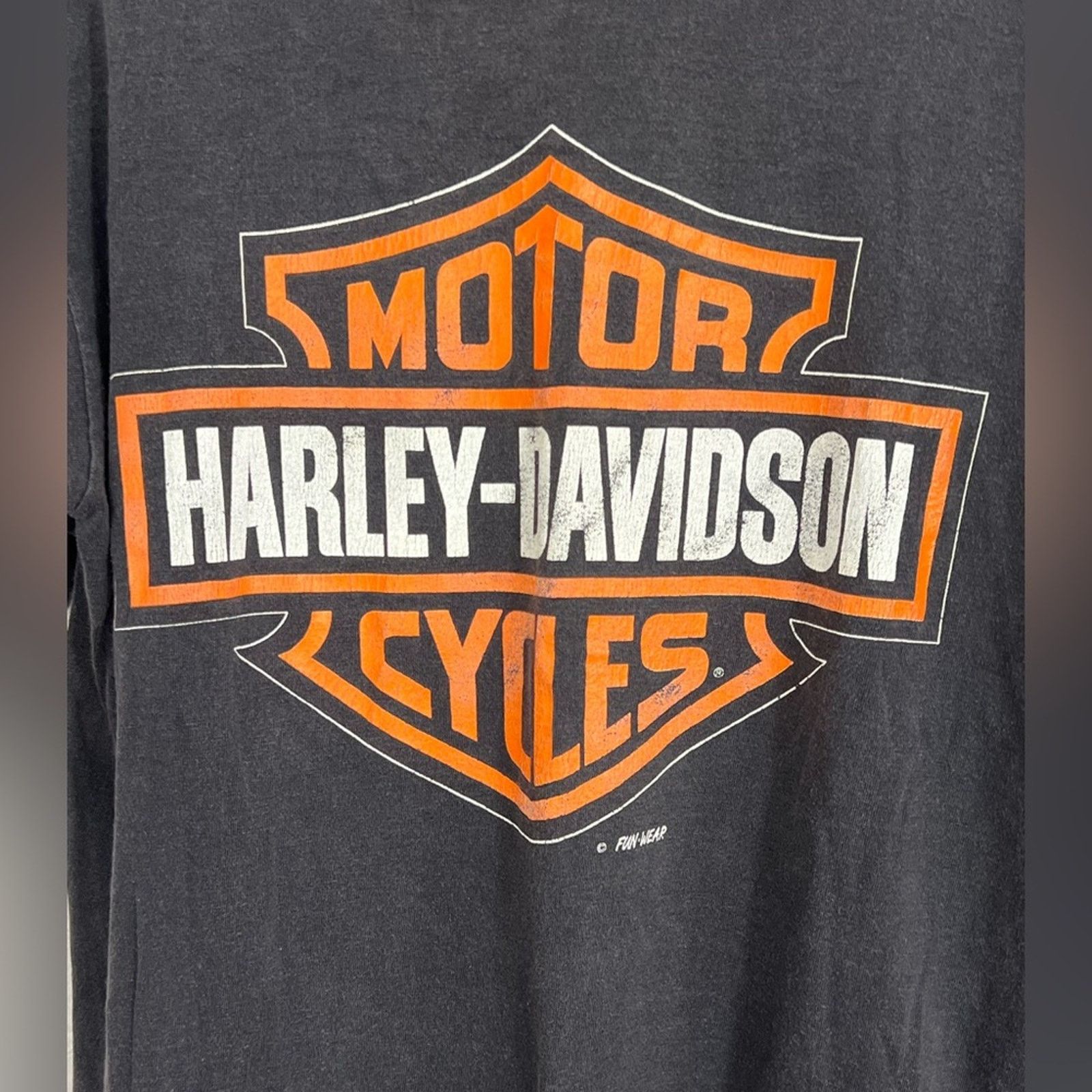 Harley Davidson Vintage Harley Davidson Fun Wear Eagle Rare Made in USA Size US L / EU 52-54 / 3 - 9 Thumbnail