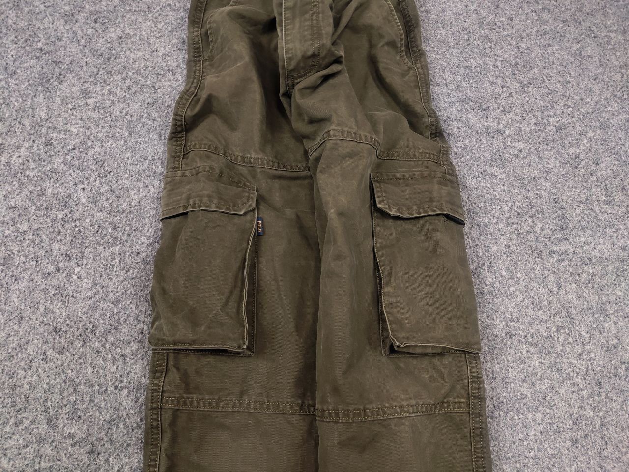Polo Ralph Lauren Vintage 90's Polo Ralph Lauren Canvas Military Cargo Pants Size US 34 / EU 50 - 5 Thumbnail