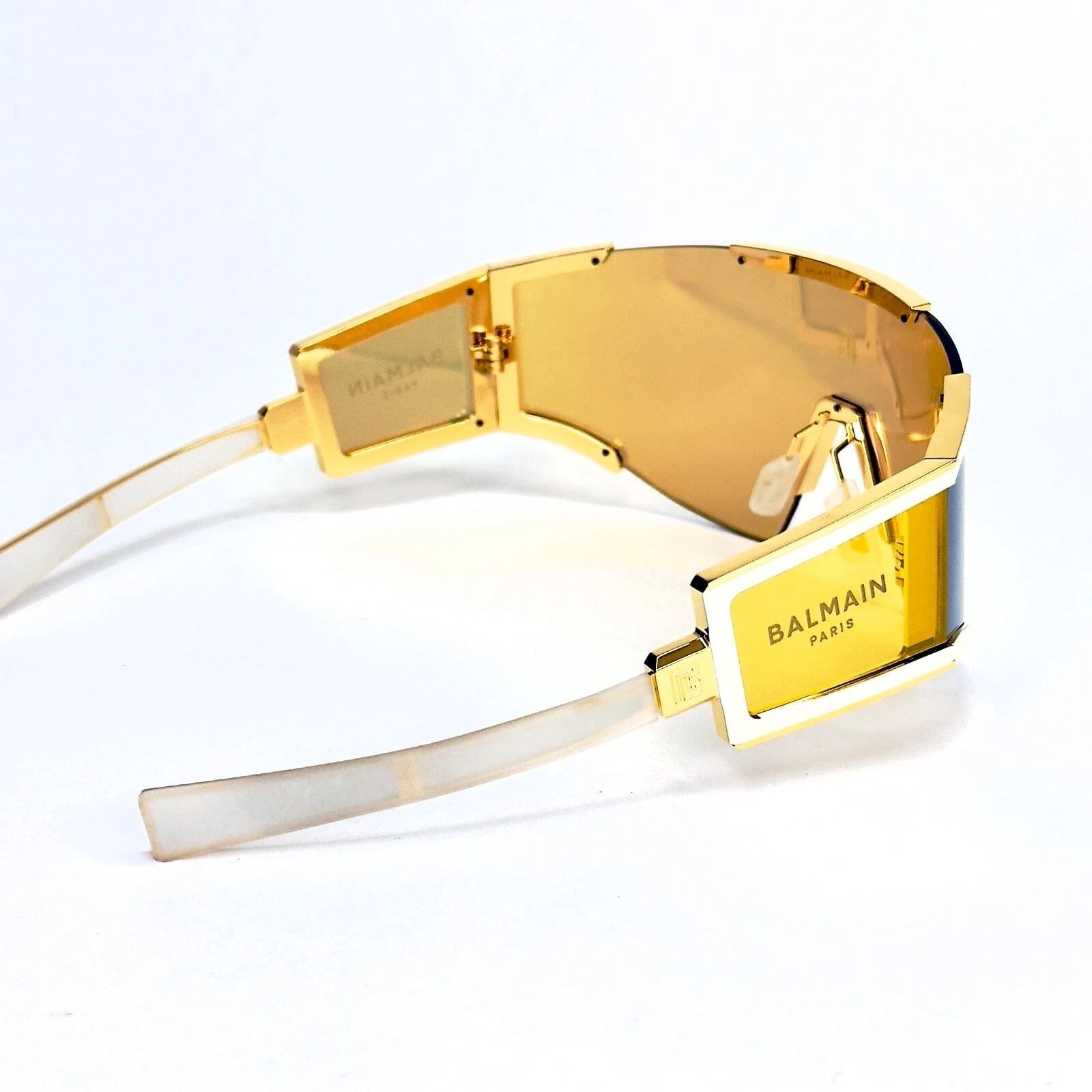 Balmain BALMAIN FLECHE BY AKONI BPS138 Titanium BPS 138 Sunglass Size ONE SIZE - 6 Thumbnail