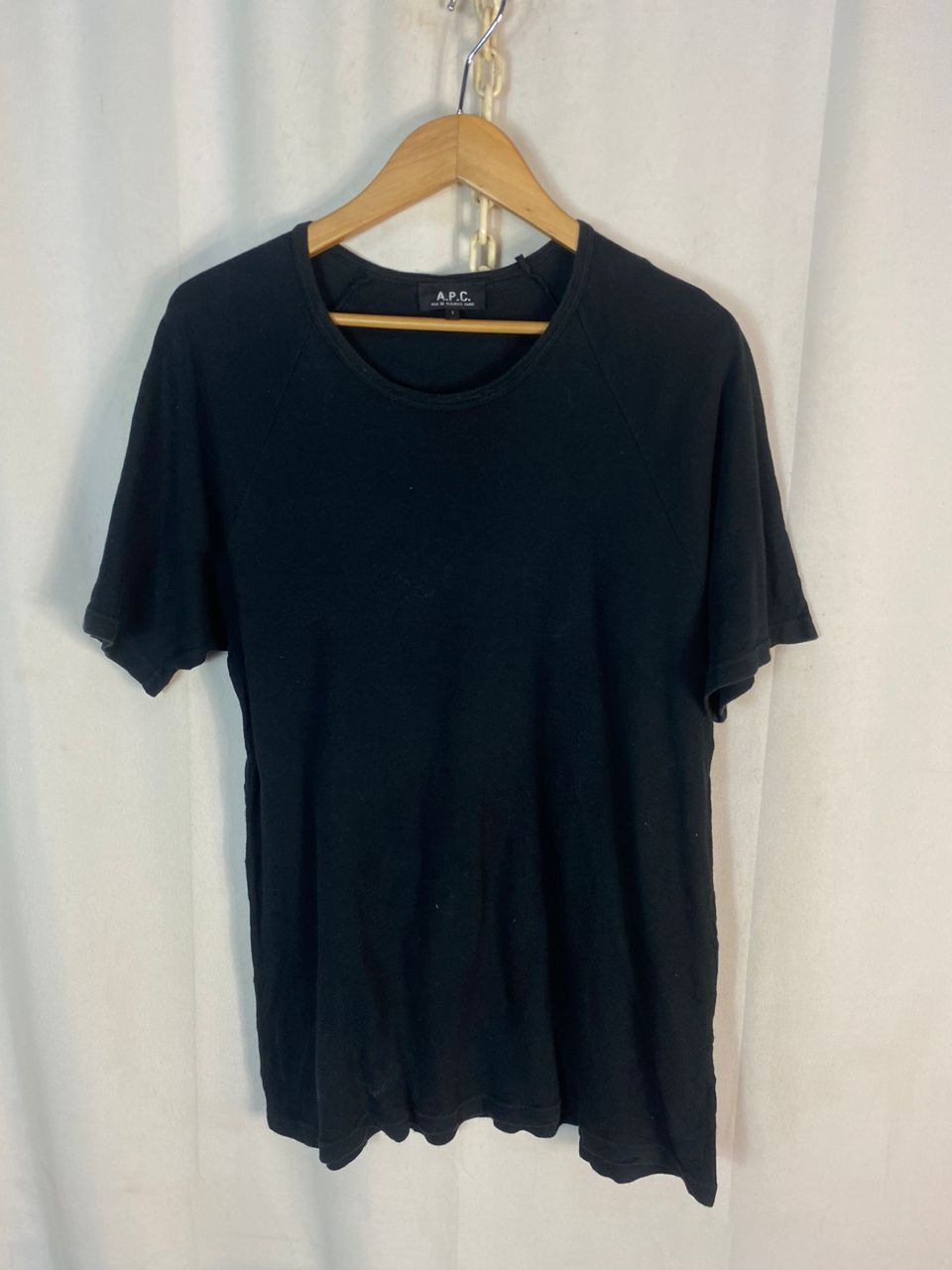 A.P.C. × Designer Unisex 🔥A.P.C plain black shirt Size US M / EU 48-50 / 2 - 1 Thumbnail
