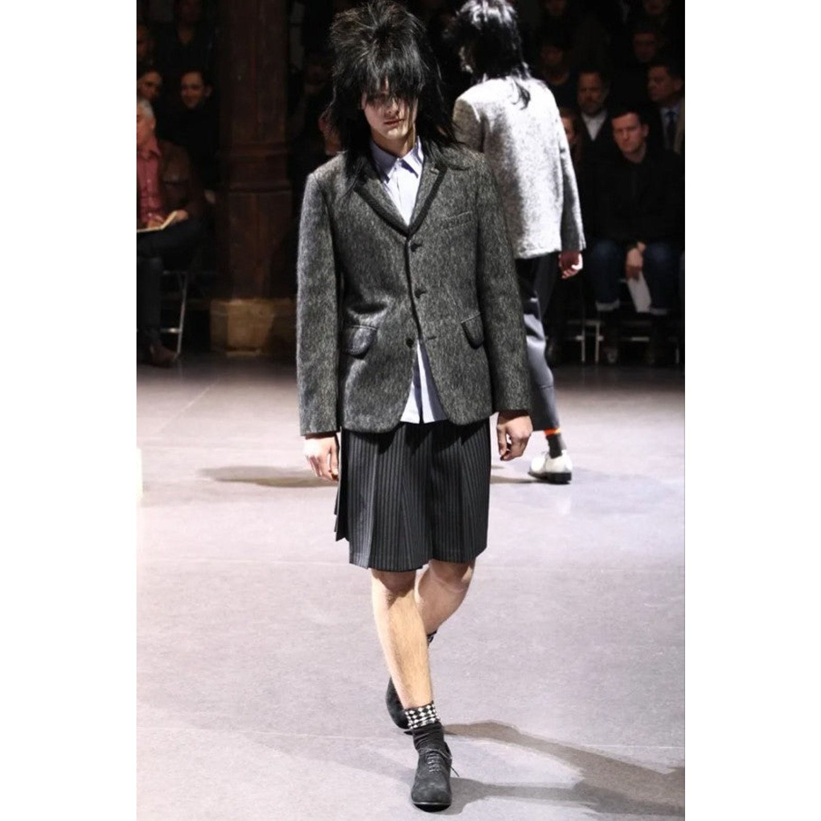 Comme des Garcons Homme Plus COMME des GARCONS HOMME PLUS Size XS Notch Lapel Sport Coat Size 36R - 2 Thumbnail