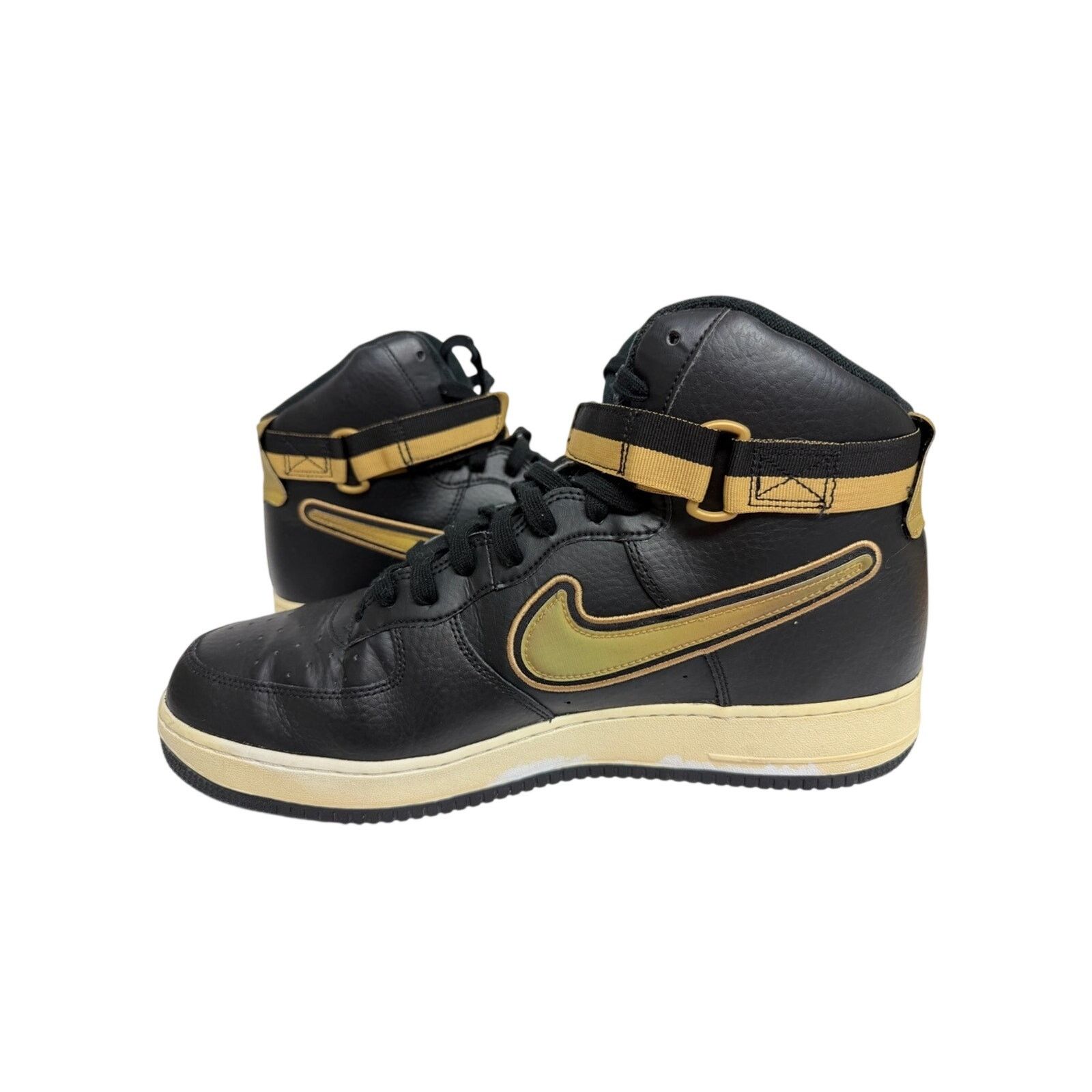 Nike Nike Air Force 1 High '07 LV8 Sport x NBA Metallic Gold Size US 15 / EU 48 - 3 Thumbnail