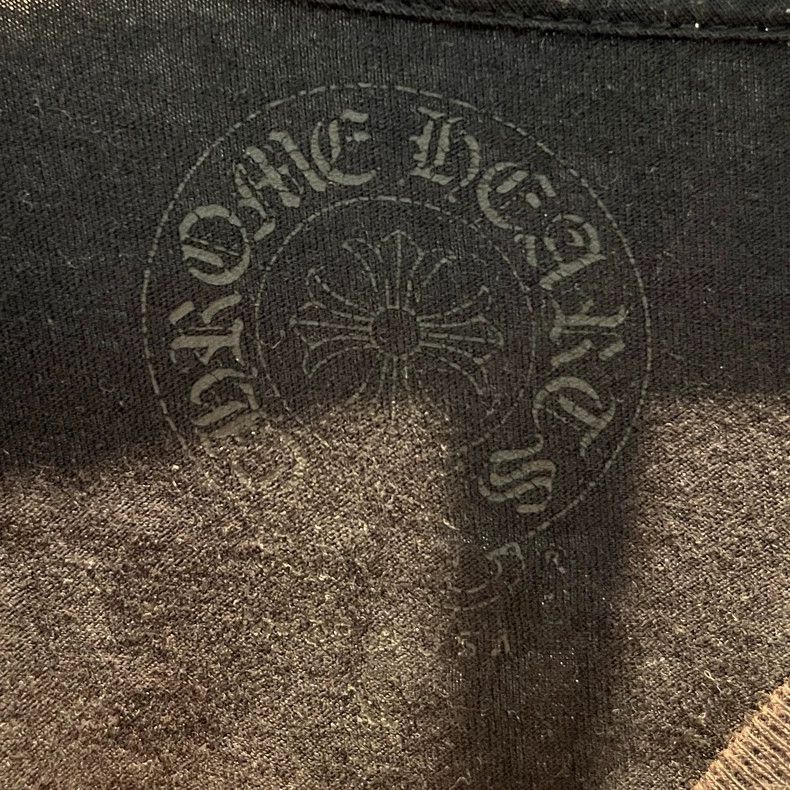 Chrome Hearts Chrome hearts Black back with Sanskrit slogan short sleeve Size US XL / EU 56 / 4 - 4 Thumbnail