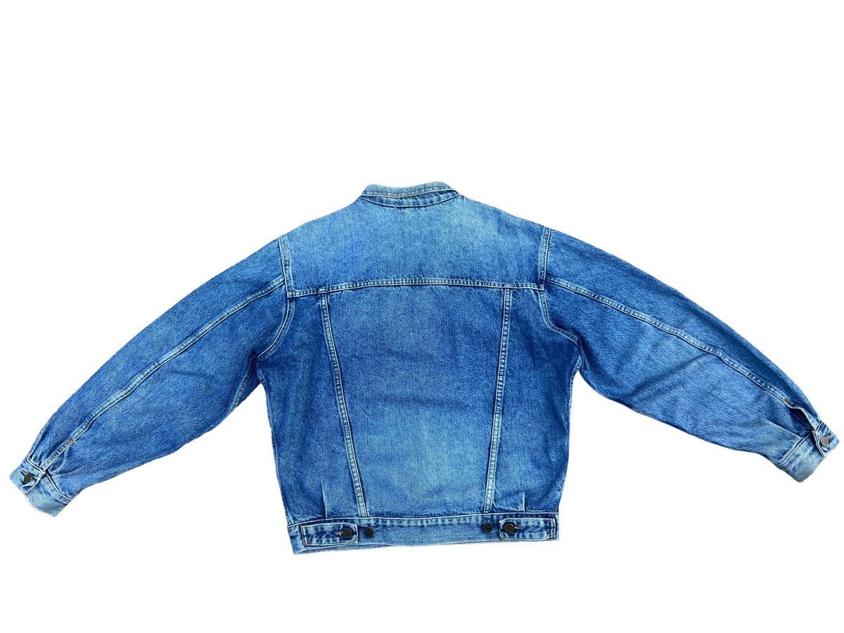 Vintage VTG 80s 90s Lee Cooper Distress Fade Denim Trucker Jacket Size US L / EU 52-54 / 3 - 2 Thumbnail