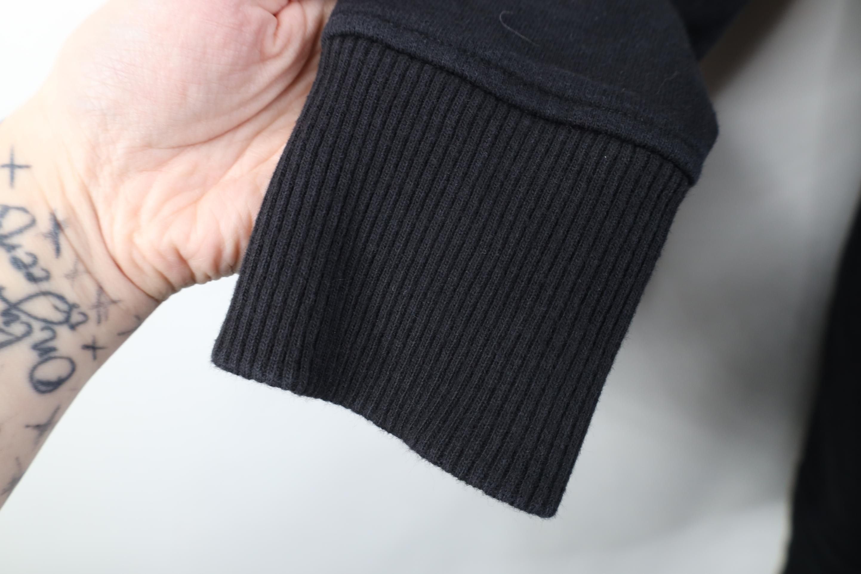 Athleta Athleta Prajna Wrap Open Front Hoodie Sweatshirt Black Size S / US 4 / IT 40 - 6 Thumbnail