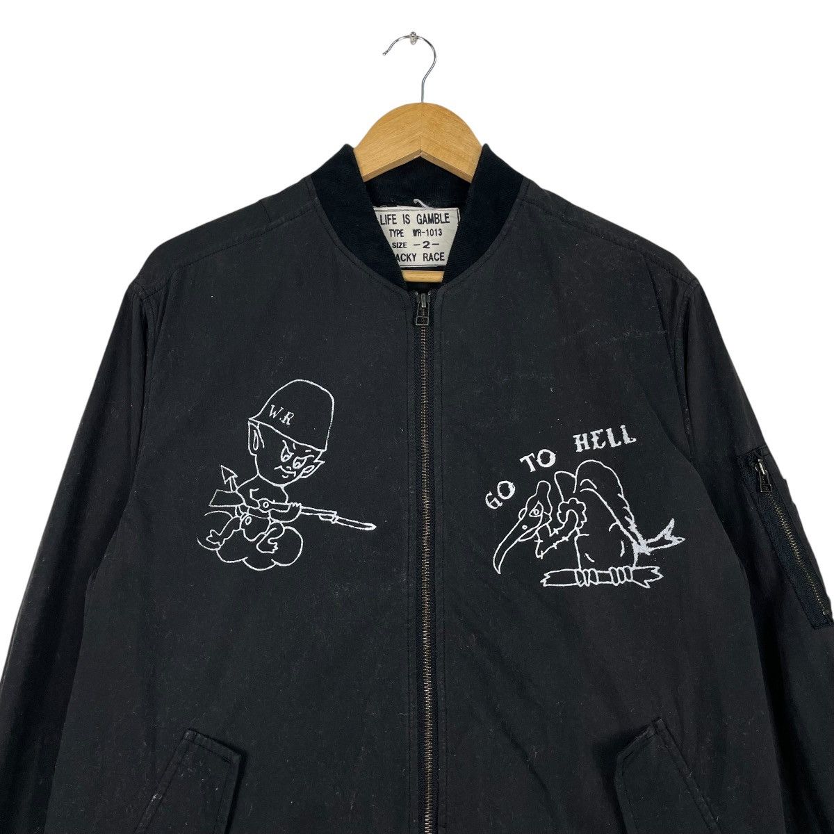 Japanese Brand × Wacko Maria 💥WACKY RACE JAPAN BOMBER RIOT JACKET Size US M / EU 48-50 / 2 - 2 Thumbnail