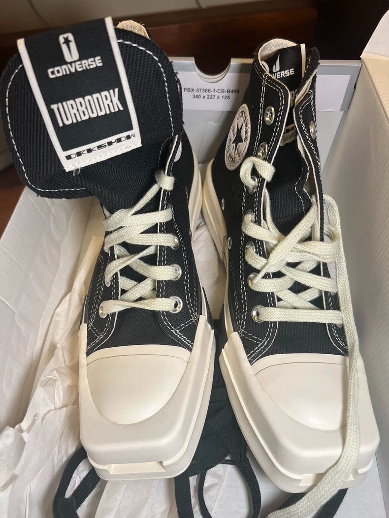 Rick Owens Rick Owens x Converse Canvas Shoes-dmc Size US 5.5 / EU 38 - 1 Thumbnail