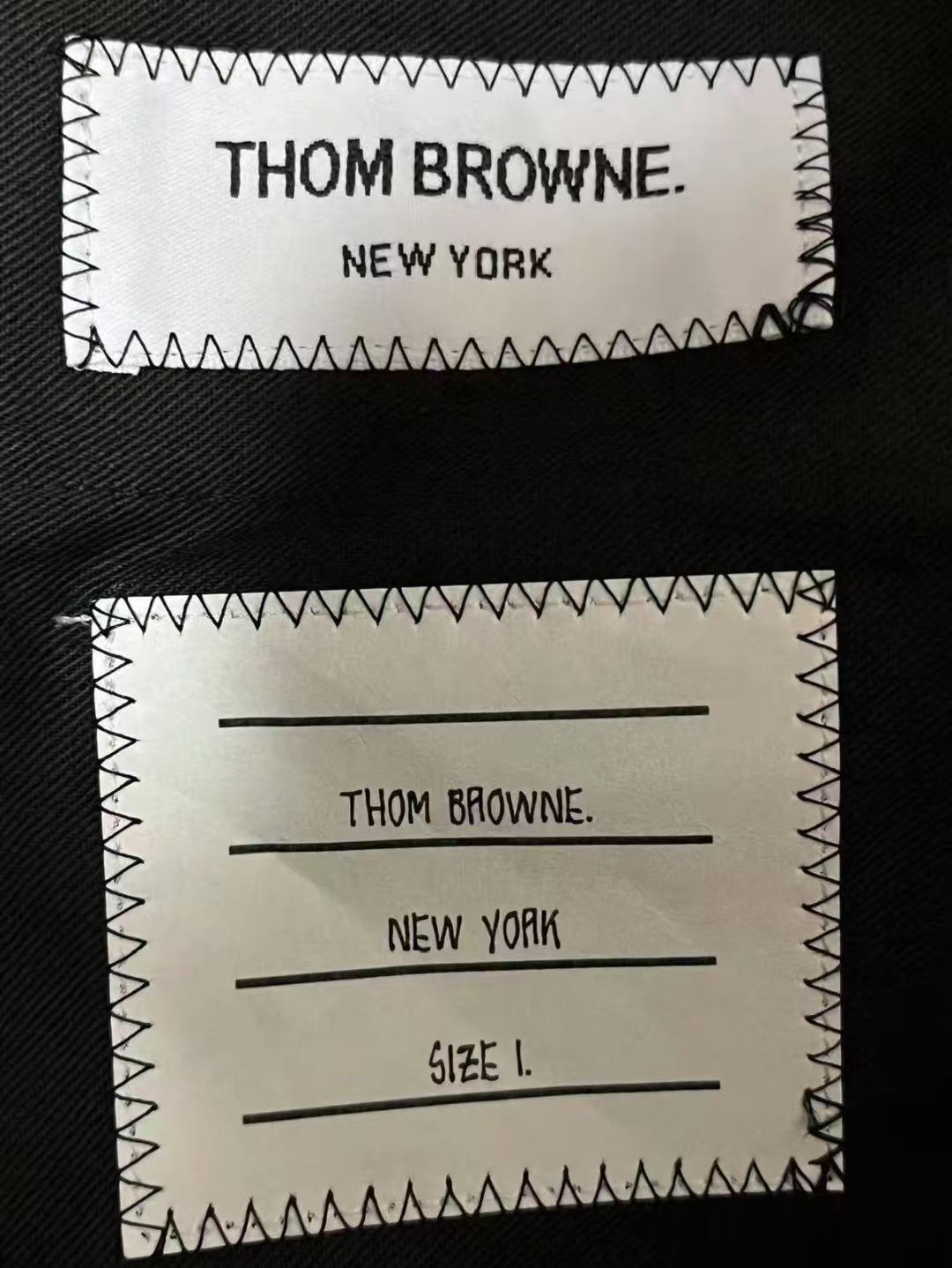 Thom Browne Thom Browne color-block herringbone wool trousers-yw Size US 29 - 5 Thumbnail