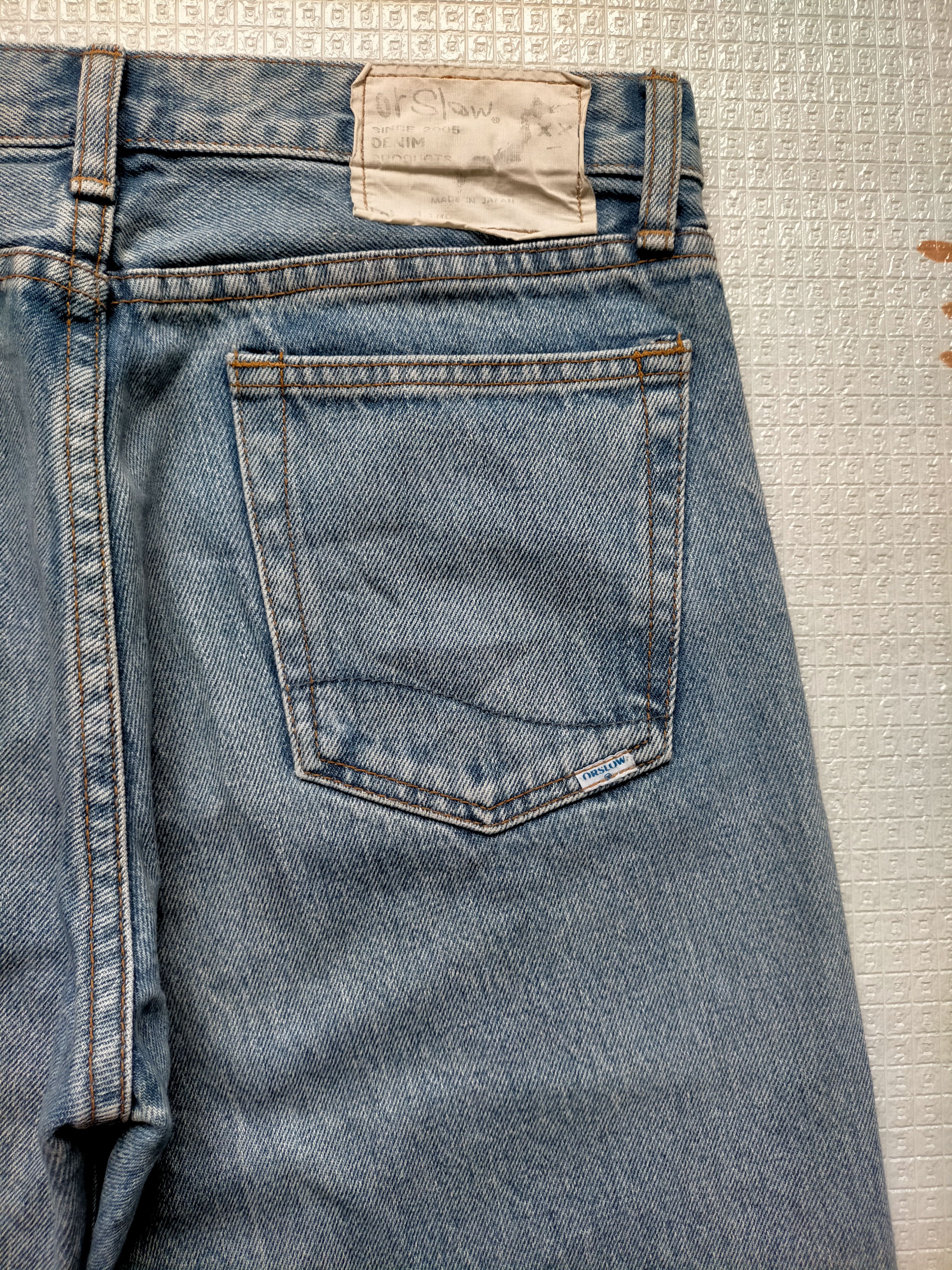 Orslow Orslow Japan Button Fly Blue Jeans Size US 30 / EU 46 - 14 Thumbnail