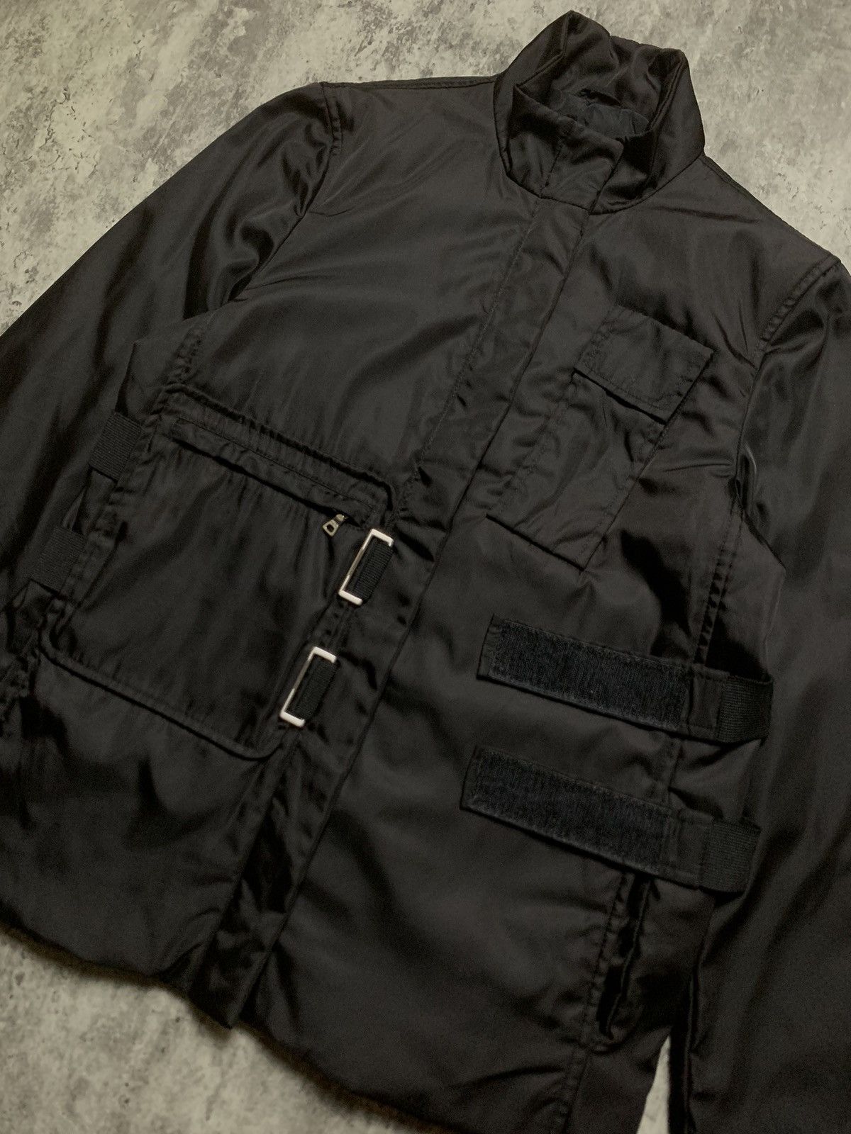 Prada RARE Prada FW99 Runaway Bondage Utility Nylon Padded Jacket Size US XS / EU 42 / 0 - 4 Thumbnail