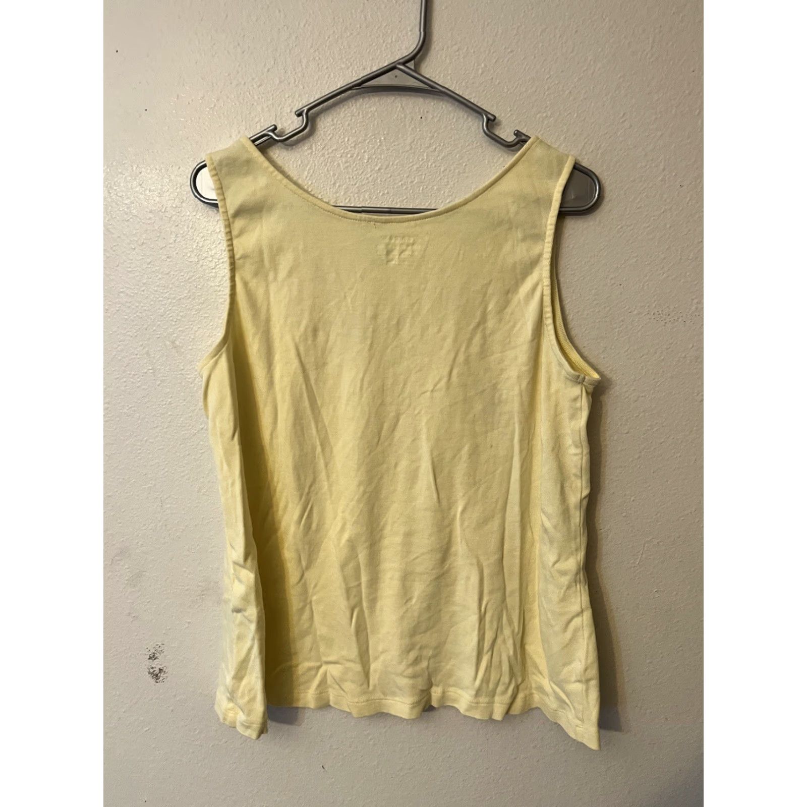 Vintage Chicos Tank Top Shirt Womens XL Yellow Tee 3 / XL Size XL / US 12-14 / IT 48-50 - 3 Thumbnail
