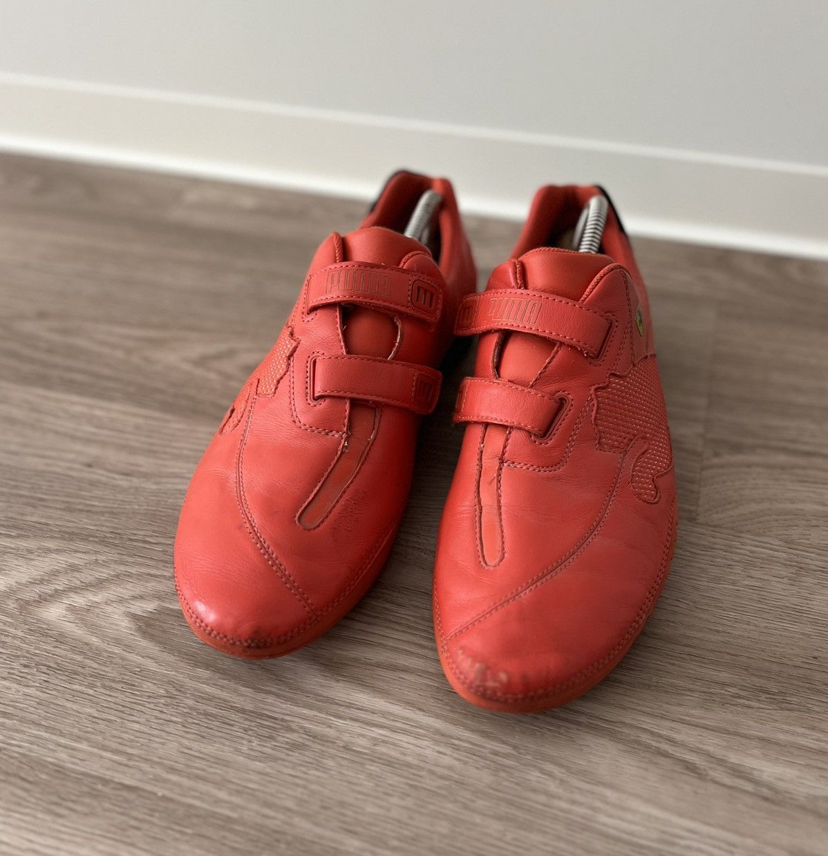 Ferrari × Puma Vintage Puma Ferrari Speed Cat Racing Red Sneakers Size US 11.5 / EU 44-45 - 3 Thumbnail