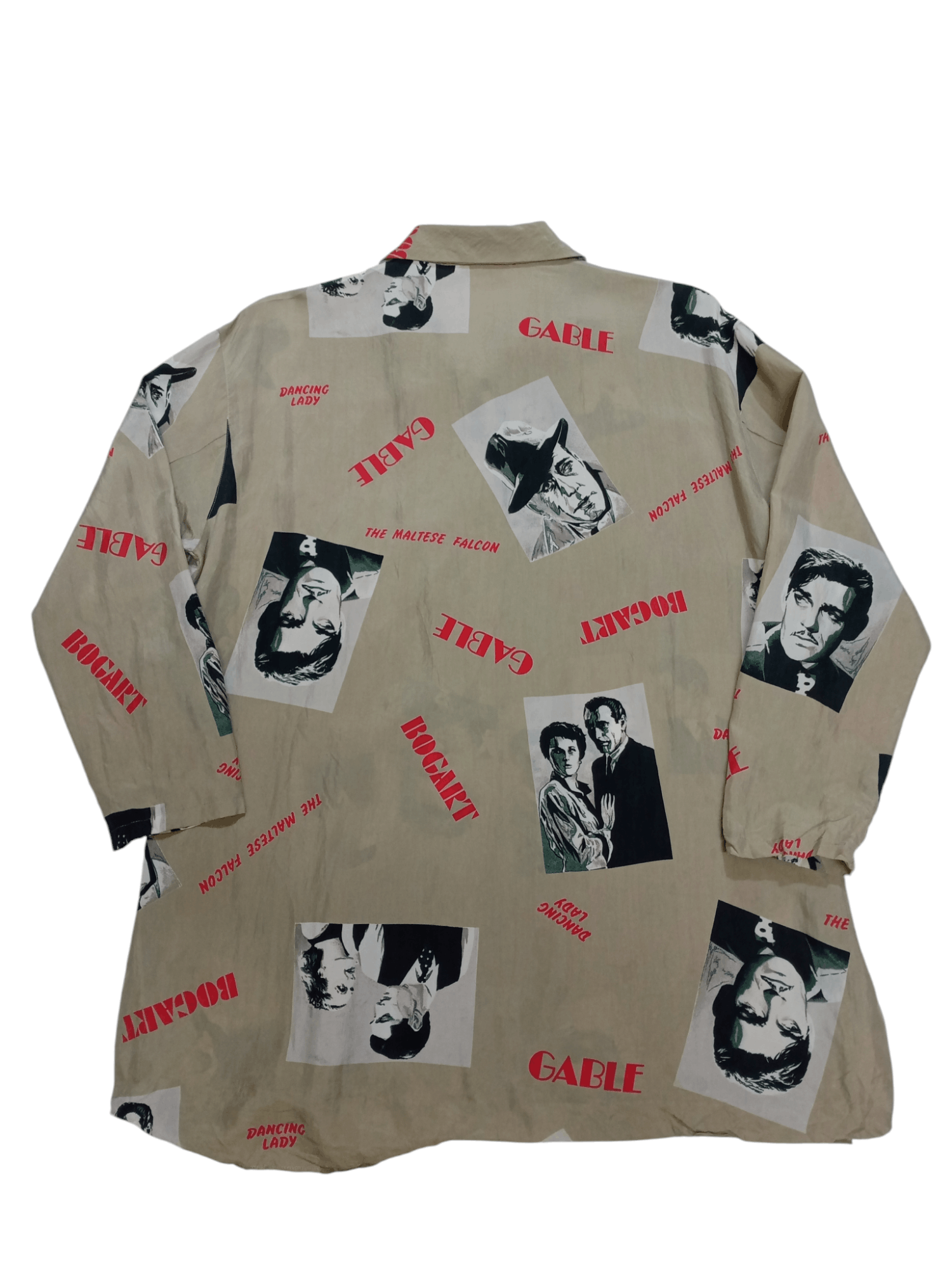 Japanese Brand × Vintage Rare Vintage Japanese Blouse Movie Print Size L / US 10 / IT 46 - 2 Thumbnail