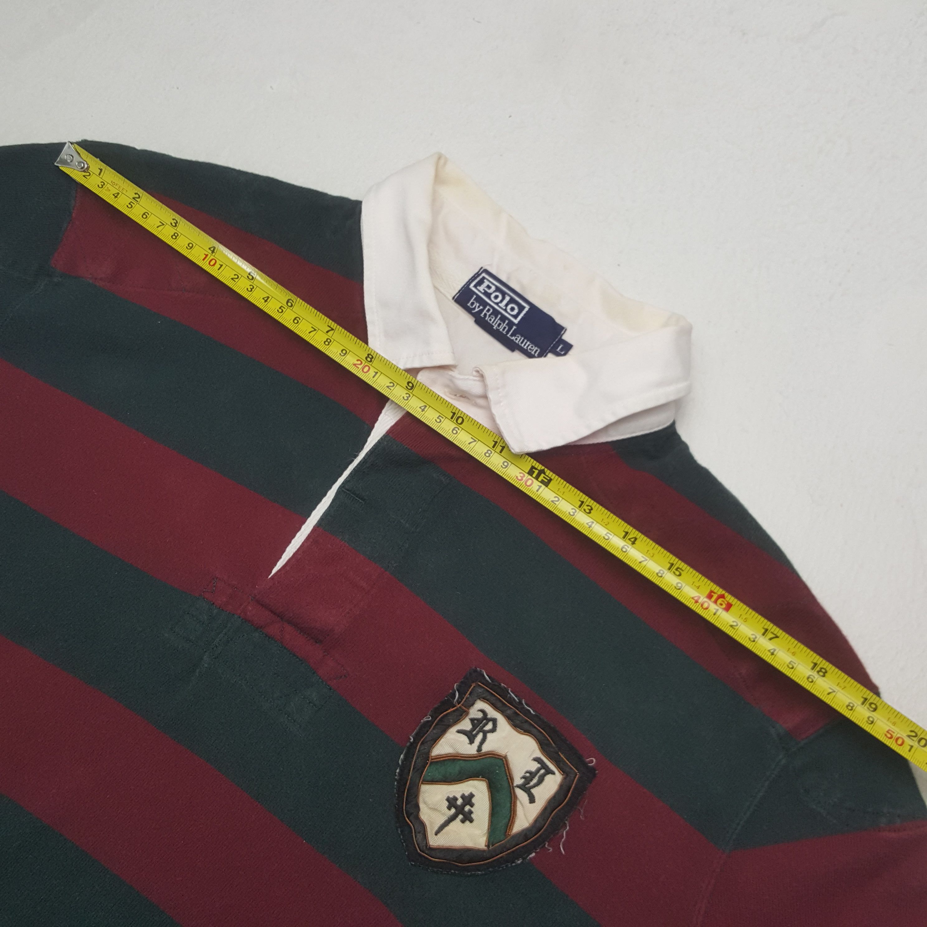 Polo Ralph Lauren Vintage Polo Ralph Lauren RL Striped Polos Shirt Size US L / EU 52-54 / 3 - 5 Thumbnail