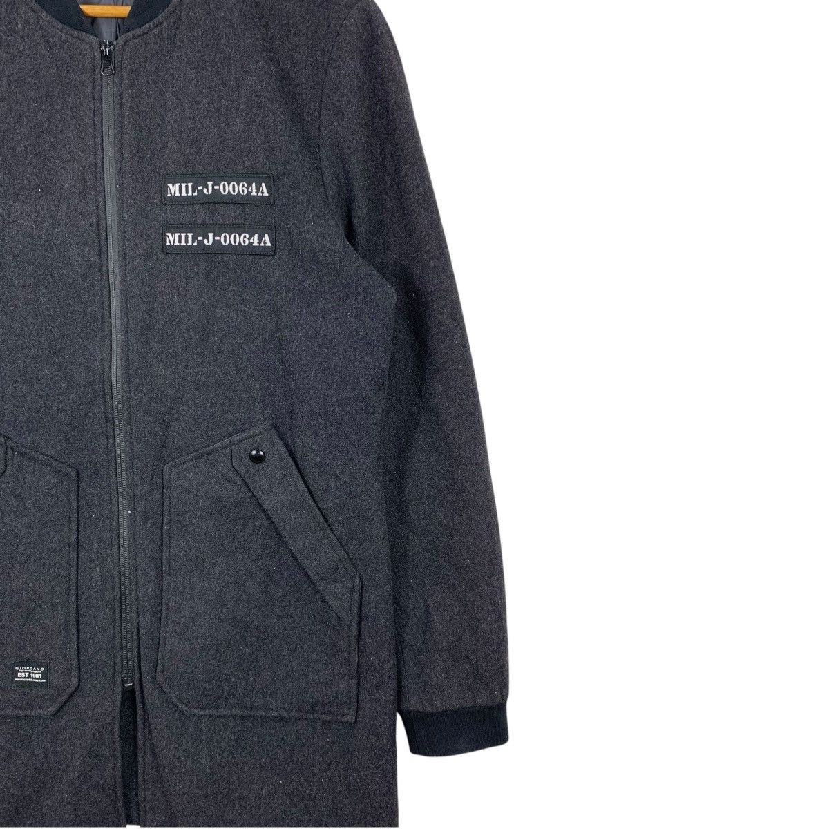 Giordano × Japanese Brand GIORDANO Japanese Brand Casualwear Wool Parka Long Jacket Size XXL / US 16-18 / IT 52-54 - 6 Thumbnail
