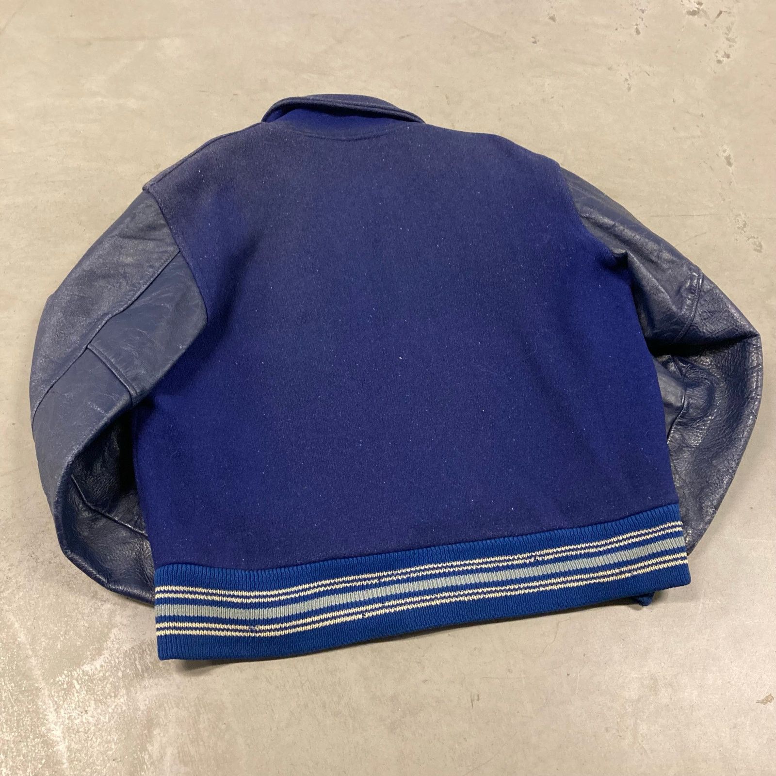Vintage vintage 60s letterman bomber jacket Size US L / EU 52-54 / 3 - 3 Thumbnail