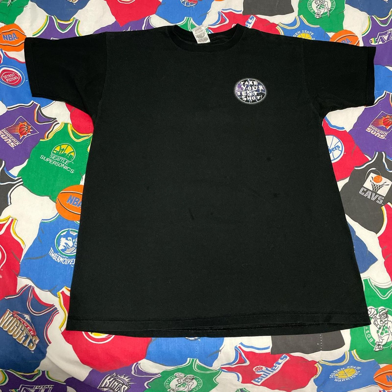 Vintage Vintage 2000s Goldschager Liqueur Alcohol Company Promo Tee Size US XL / EU 56 / 4 - 2 Thumbnail